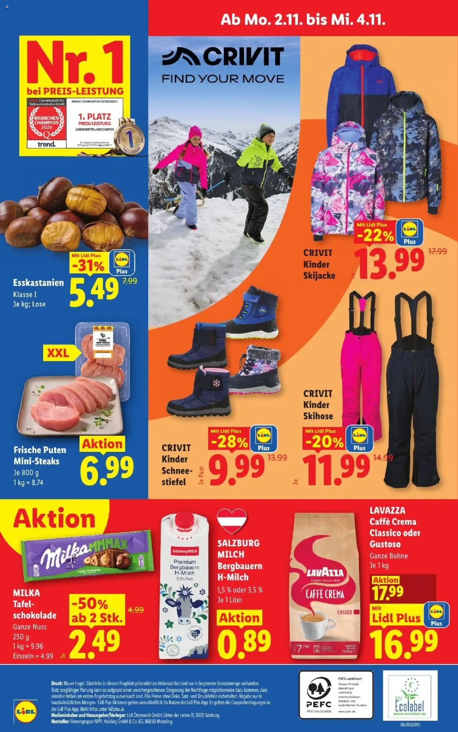 Lidl Flugblatt ab 29.10.2026 - Angebote ab donnerstag von 29. Oktober bis 31. Oktober 2026 - Flugblätt seite 29