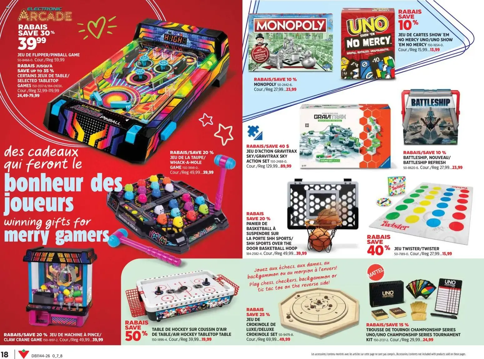 Canadian Tire circulaire - Le guide ultime des jouets from Oct 29, 2026 > weekly specials & deals from October 29 to November 18 2026 - flyer page 18