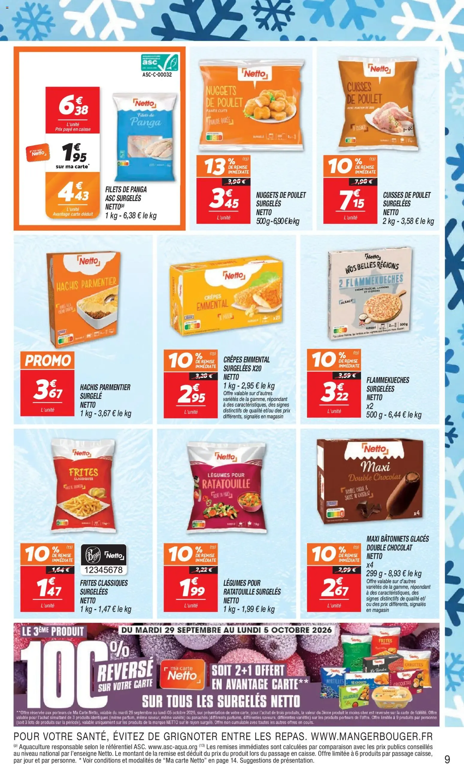 Netto catalogue à partir du 29/09/2026 - promo en ligne du 29 septembre au 5 octobre 2026 - Catalogue page 9