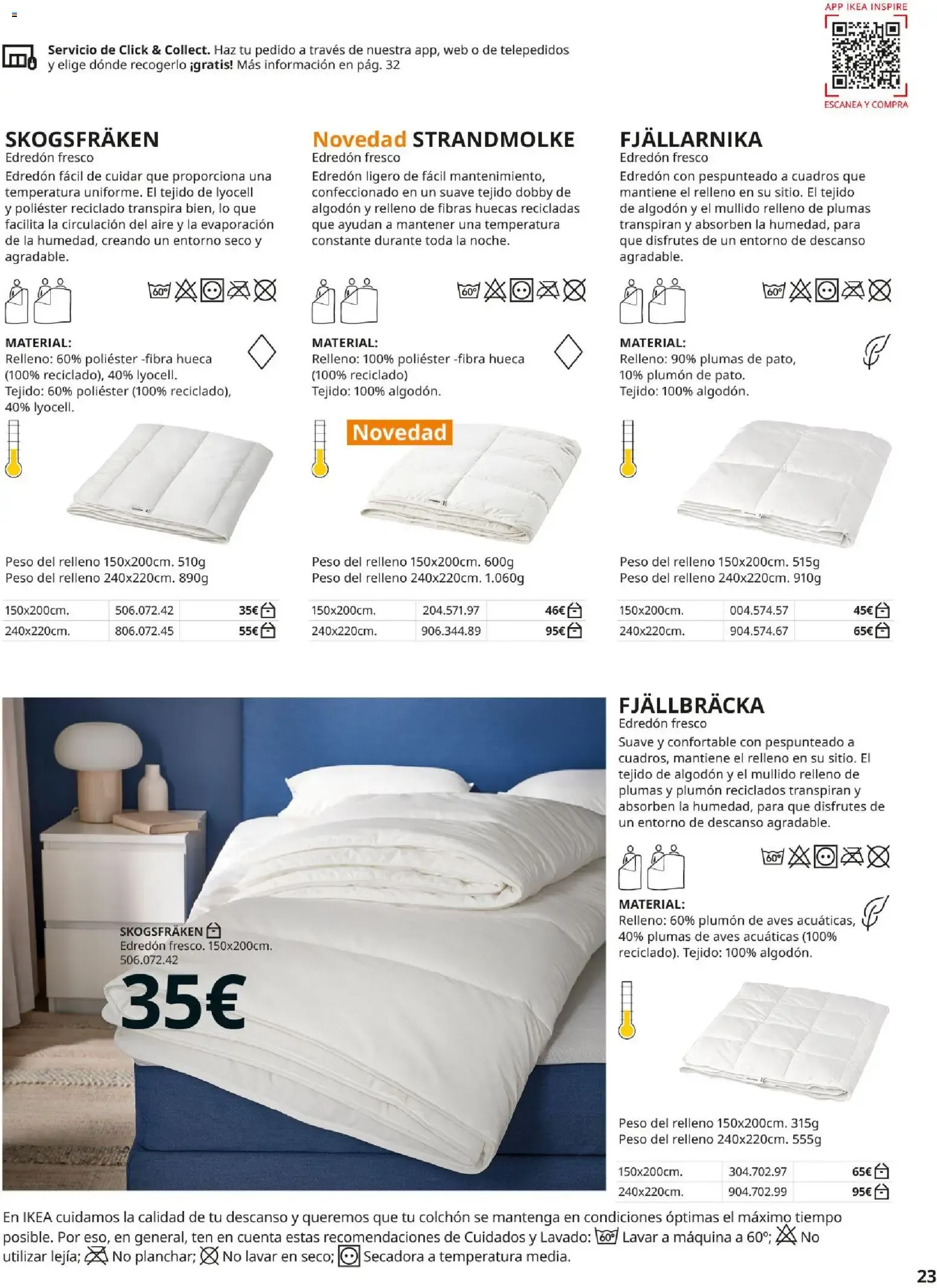 Catálogo de IKEA - Guía de Compra Ropa de cama 1 de septiembre al 31 de enero 2027 - Página 23