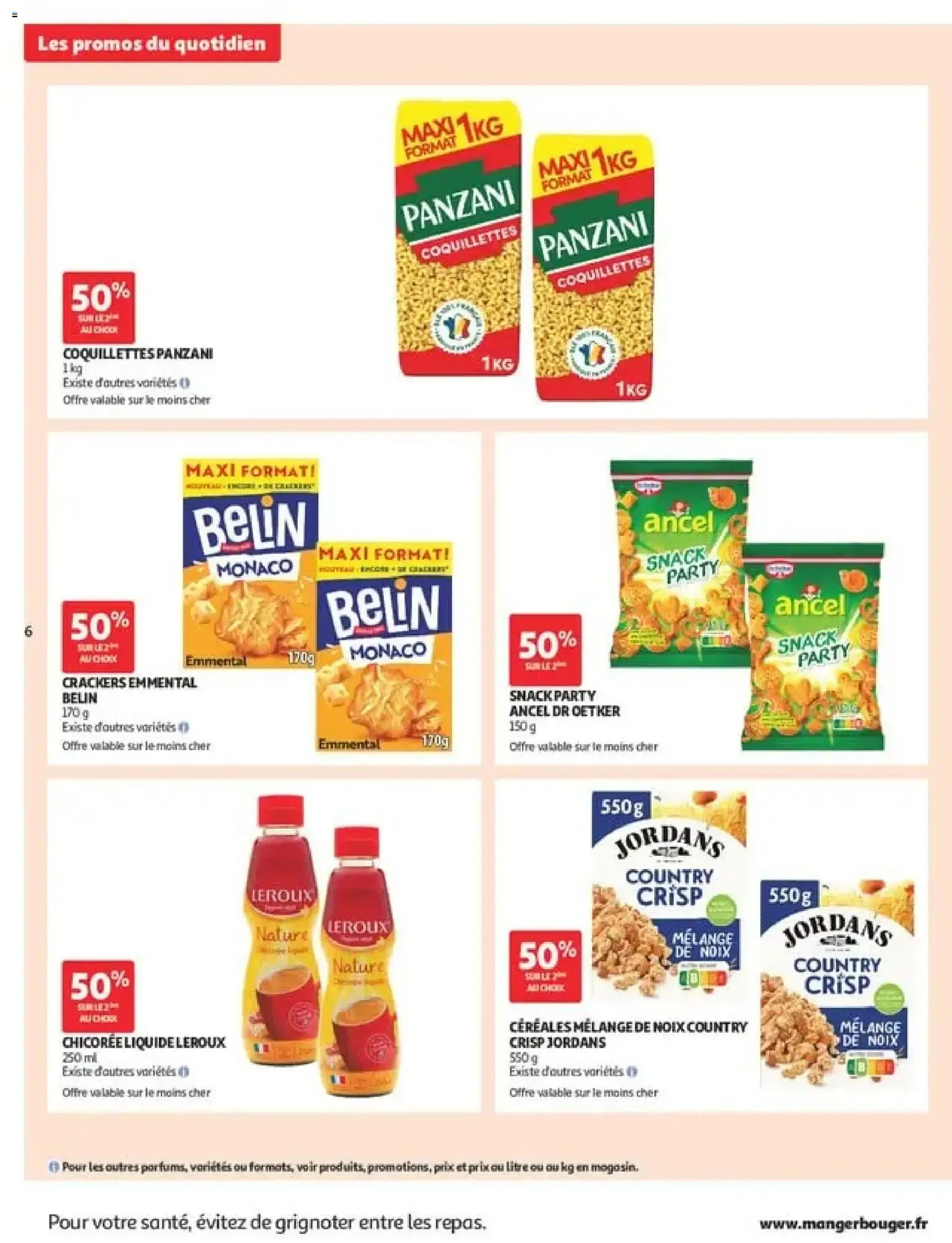 Auchan Les promos du moment à partir du 29/09/2026 - promo en ligne du 29 septembre au 11 octobre 2026 - Catalogue page 6