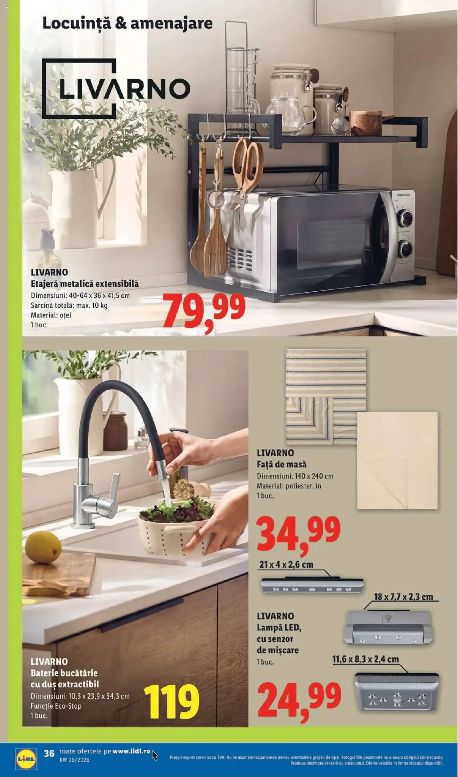 Catalog Catalog LIDL 06.07.2026 - Oferta și Revista online de la 6 iulie până la 12 iulie 2026 - Revista Pagina 36