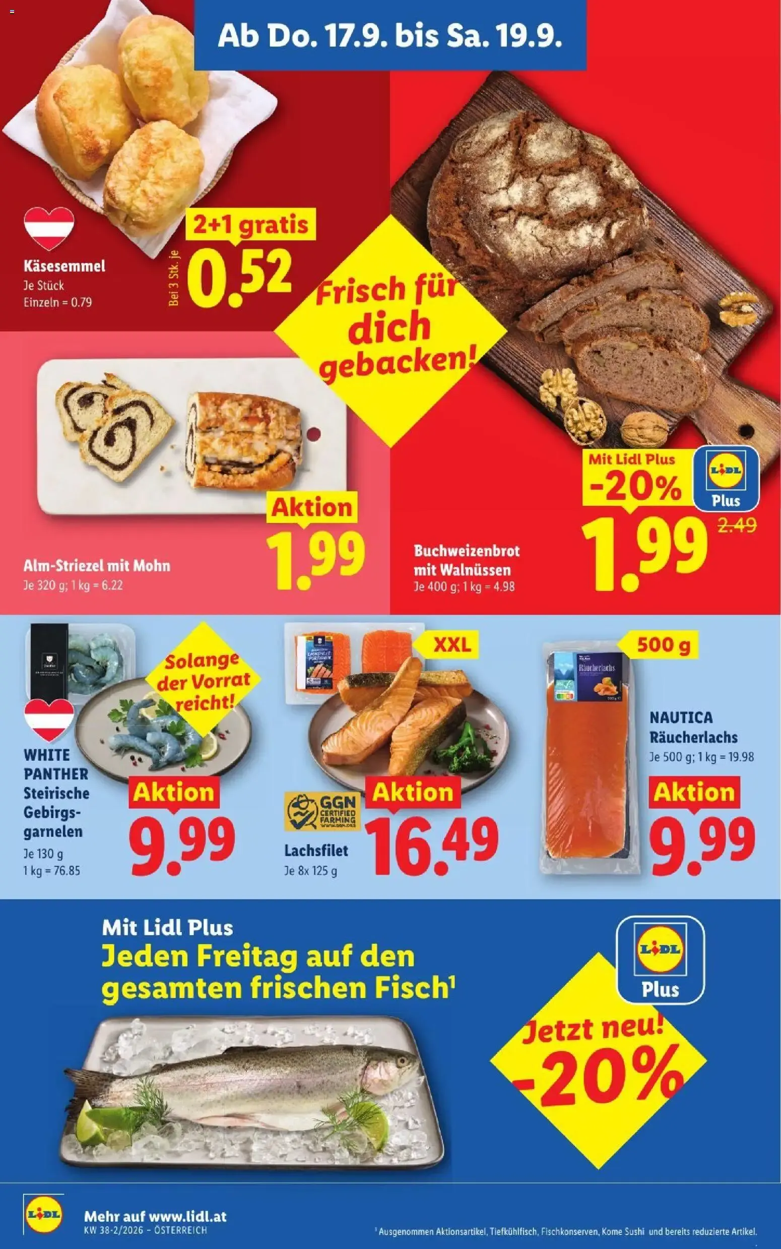 Lidl - Flugblatt ab 17.09.2026 - Angebote ab donnerstag von 17. September bis 19. September 2026 - Flugblätt seite  6