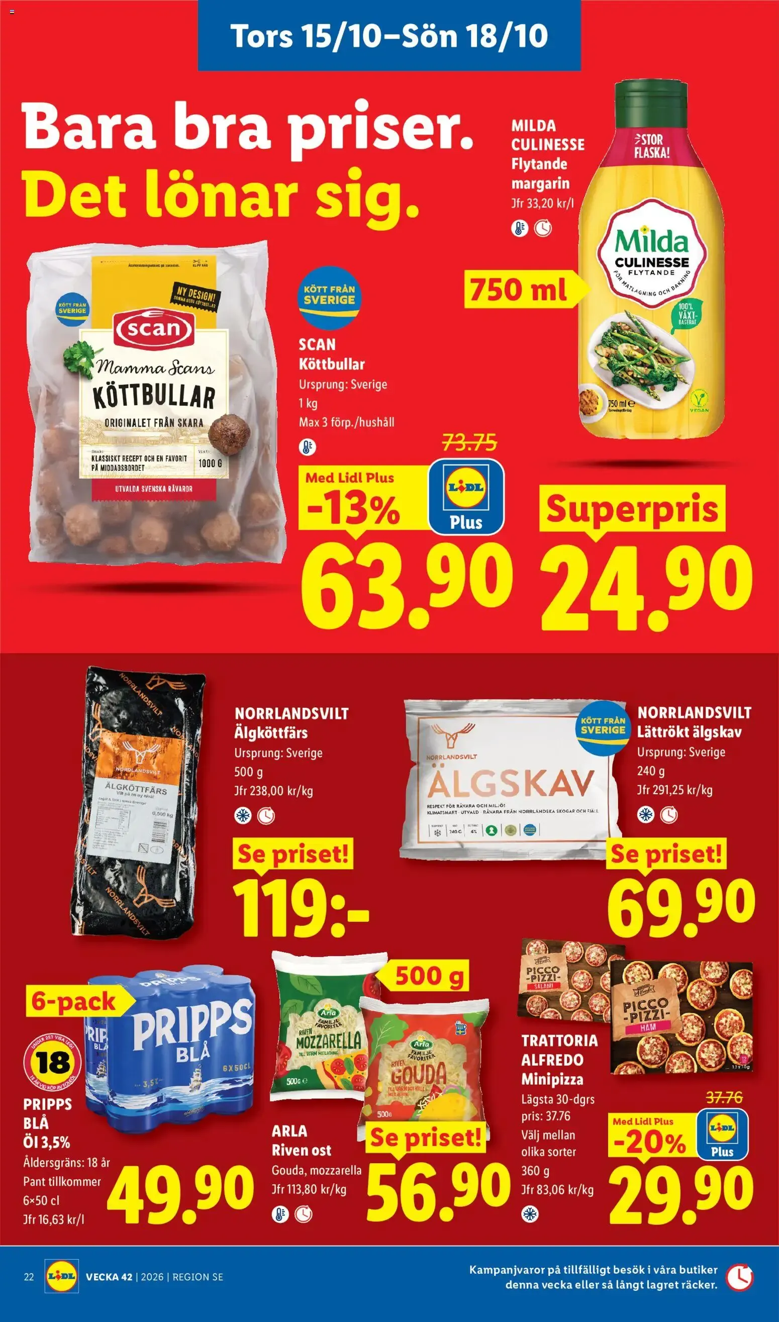 Leva Lidl. Det lönar sig. från 12 oktober till 18 oktober 2026 - Reklamblad sidor 28
