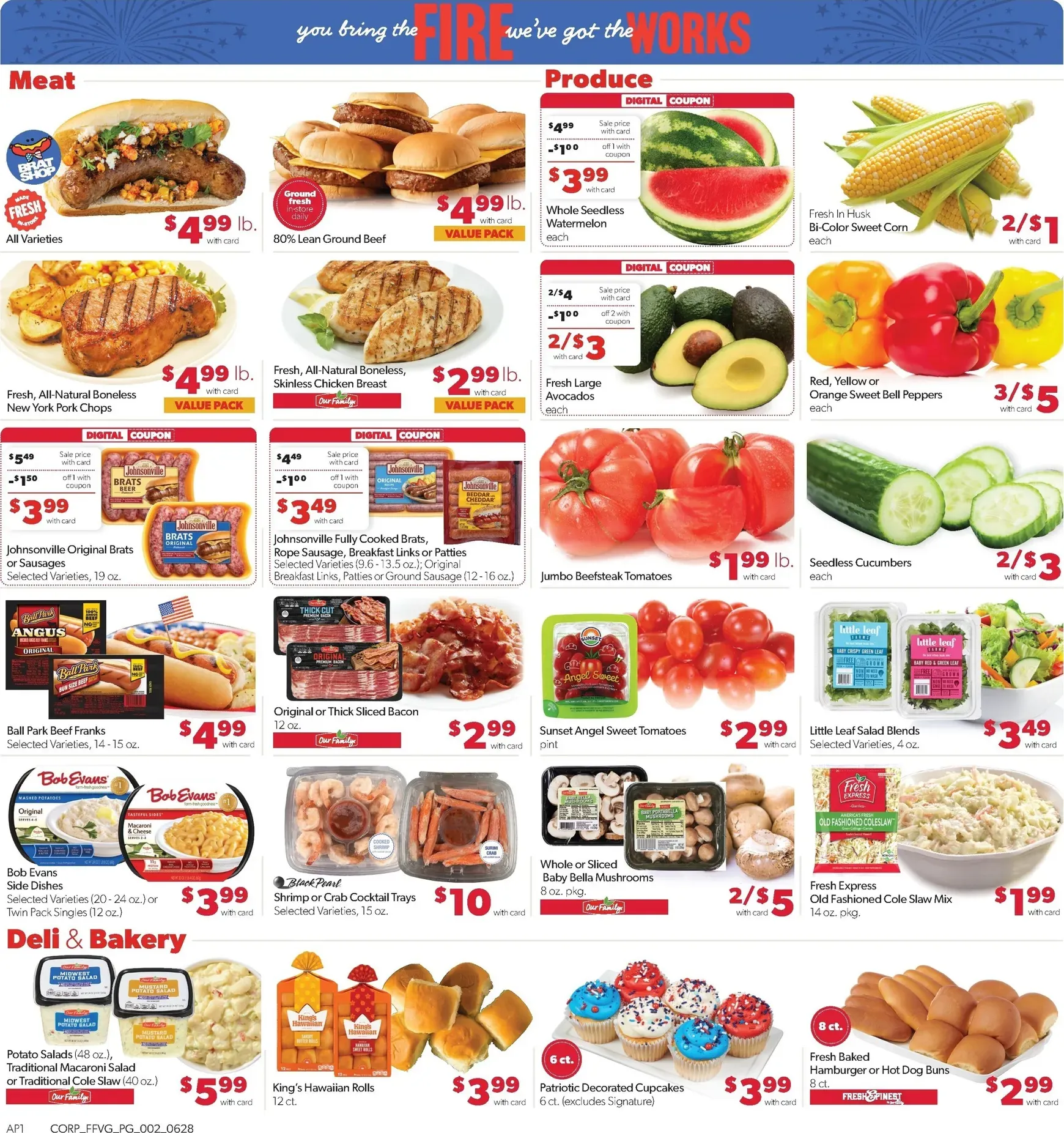 Weekly ad Current Family Fare leaflet valid from Sunday 06/28/2026 to Saturday 07/04/2026 from June 28 to July 4 2026 - Page 2
