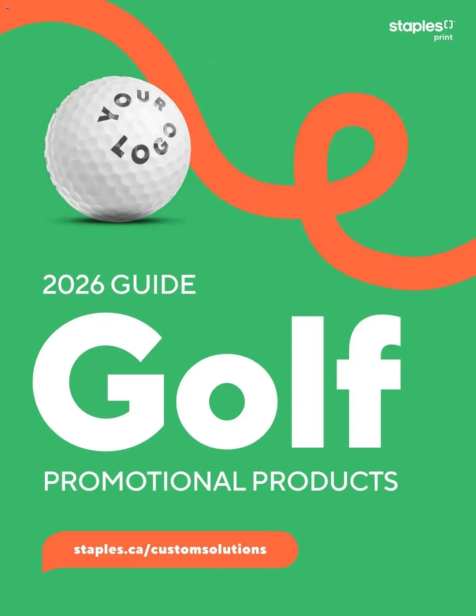 Staples 2026 Guide Golf Promotional Products