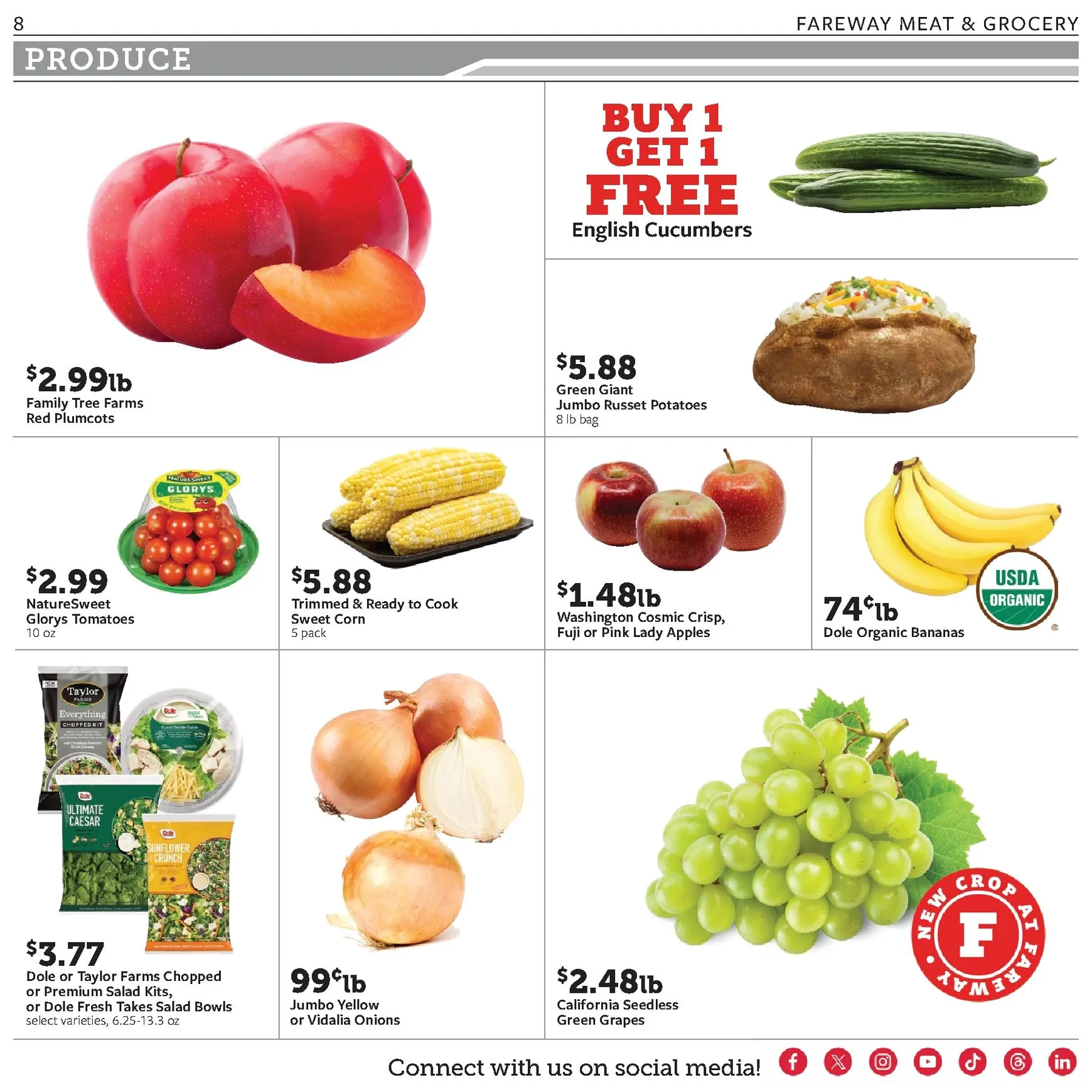 Weekly ad Current Fareway leaflet valid from Monday 06/08/2026 to Saturday 06/13/2026 from June 8 to June 13 2026 - Page 8