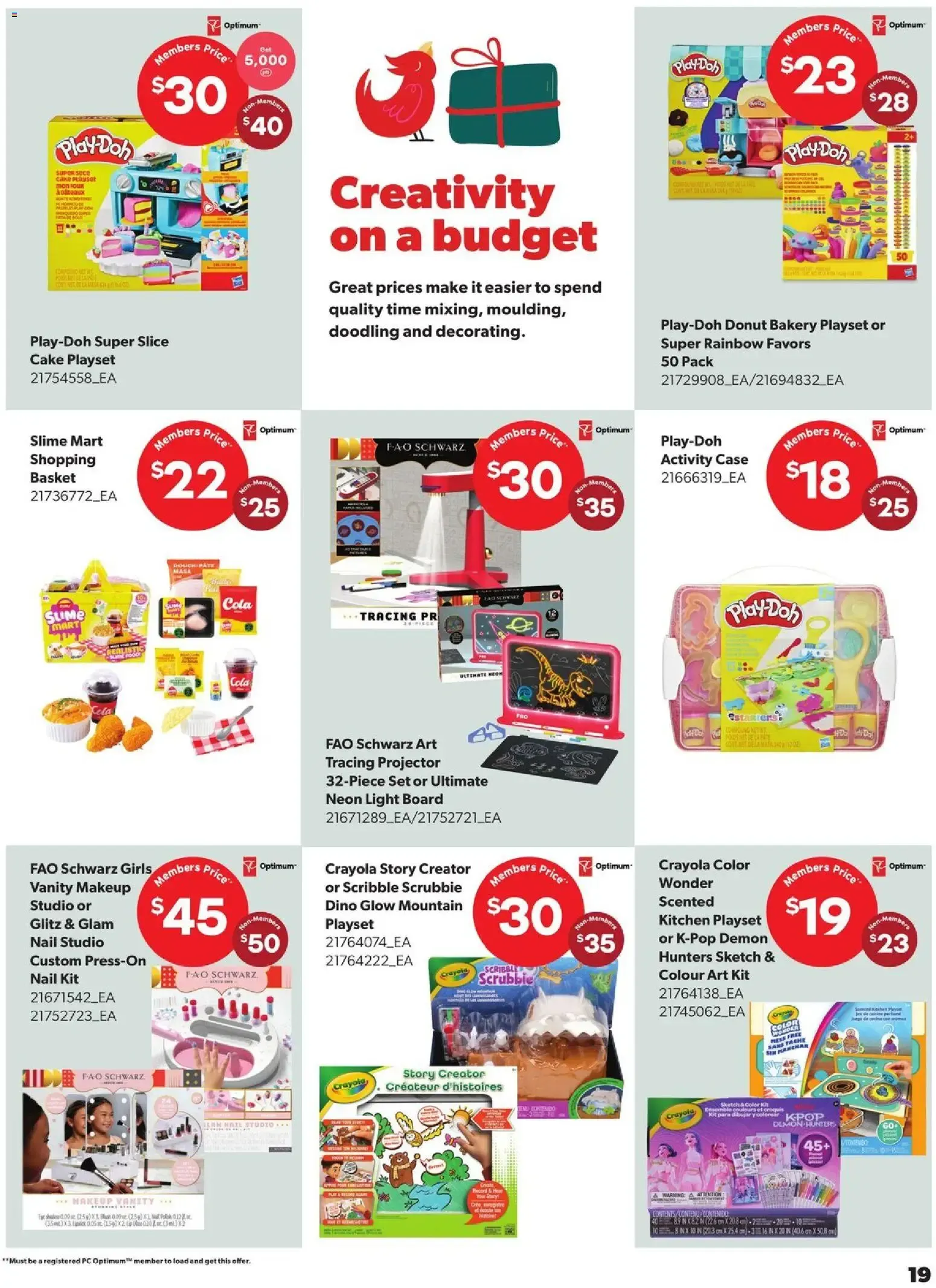 REAL CANADIAN SUPERSTORE &MORE A world of toys for less from October 22 to December 30 2026 - flyer page 19