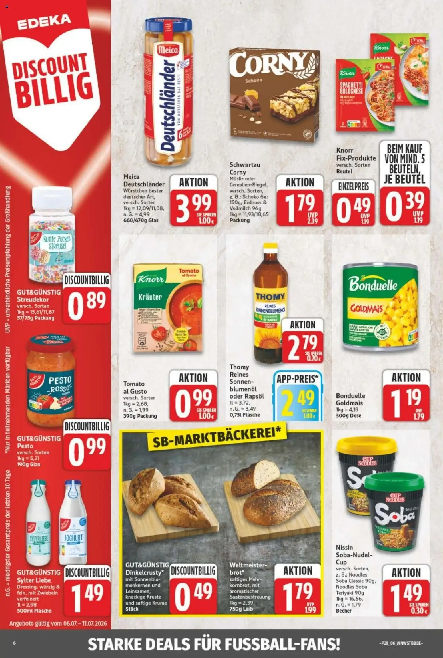 NP Discount Prospekt (ab 06.07.2026) zum Blättern von 6. Juli bis 11. Juli 2026 - Prospekt seite 6