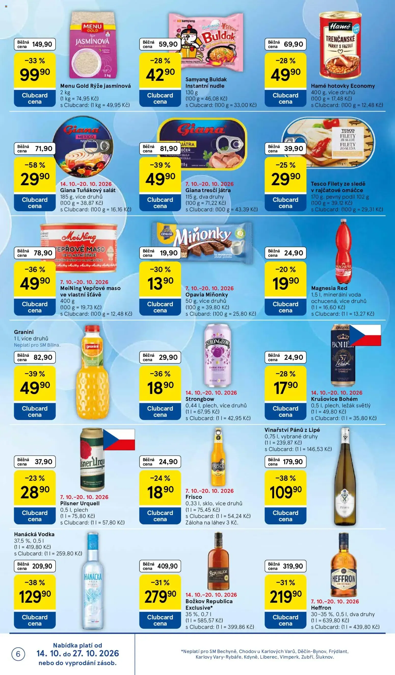 Tesco leták na tento + příští týden 14.10.2026 - 14. října 20. října 2026 - Page 6