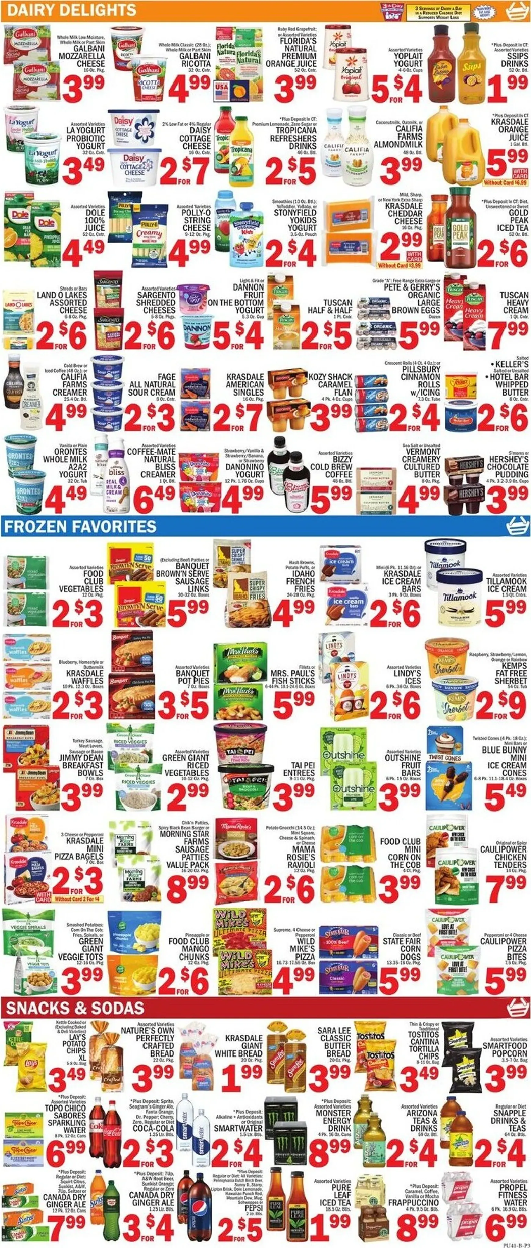 Weekly promotion Current CTown leaflet valid from Friday 08/07/2026 to Thursday 08/13/2026 spanning from August 7 to August 13 2026 - Page 3 for Catalogue 365
