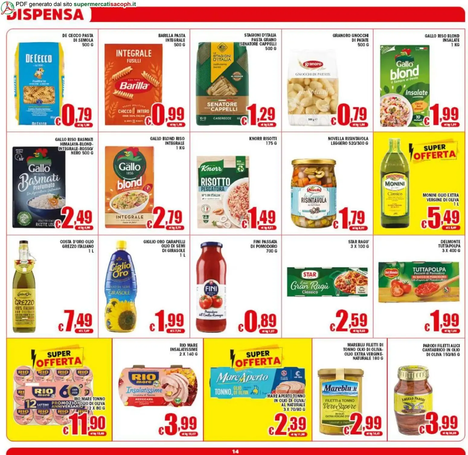 Sacoph - Speciale Gelati da 22 luglio a 30 luglio di 2026 - Pagina del volantino 13