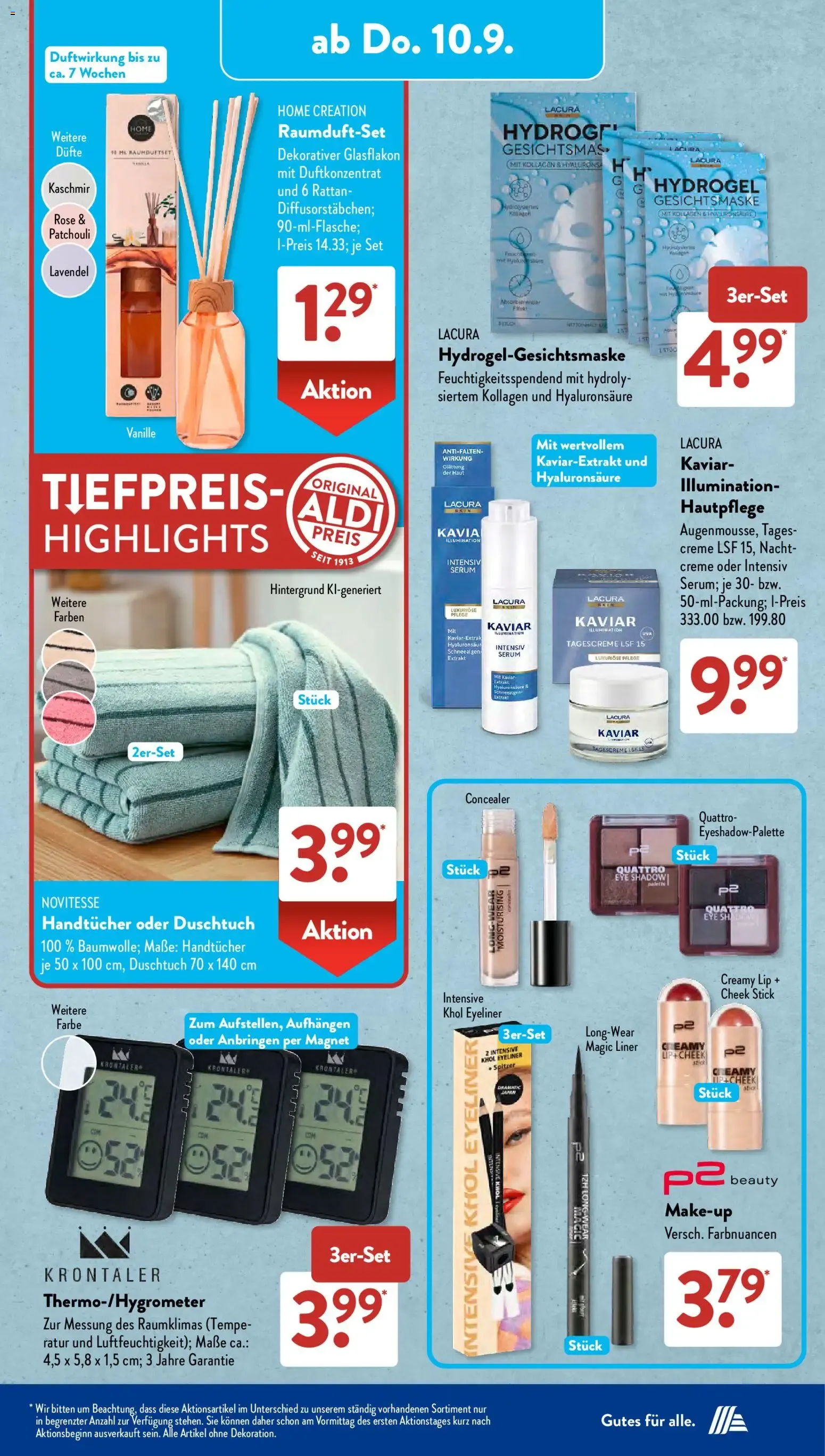 Aldi Süd Prospekt (ab 07.09.2026) zum Blättern von 7. September bis 12. September 2026 - Prospekt seite 9