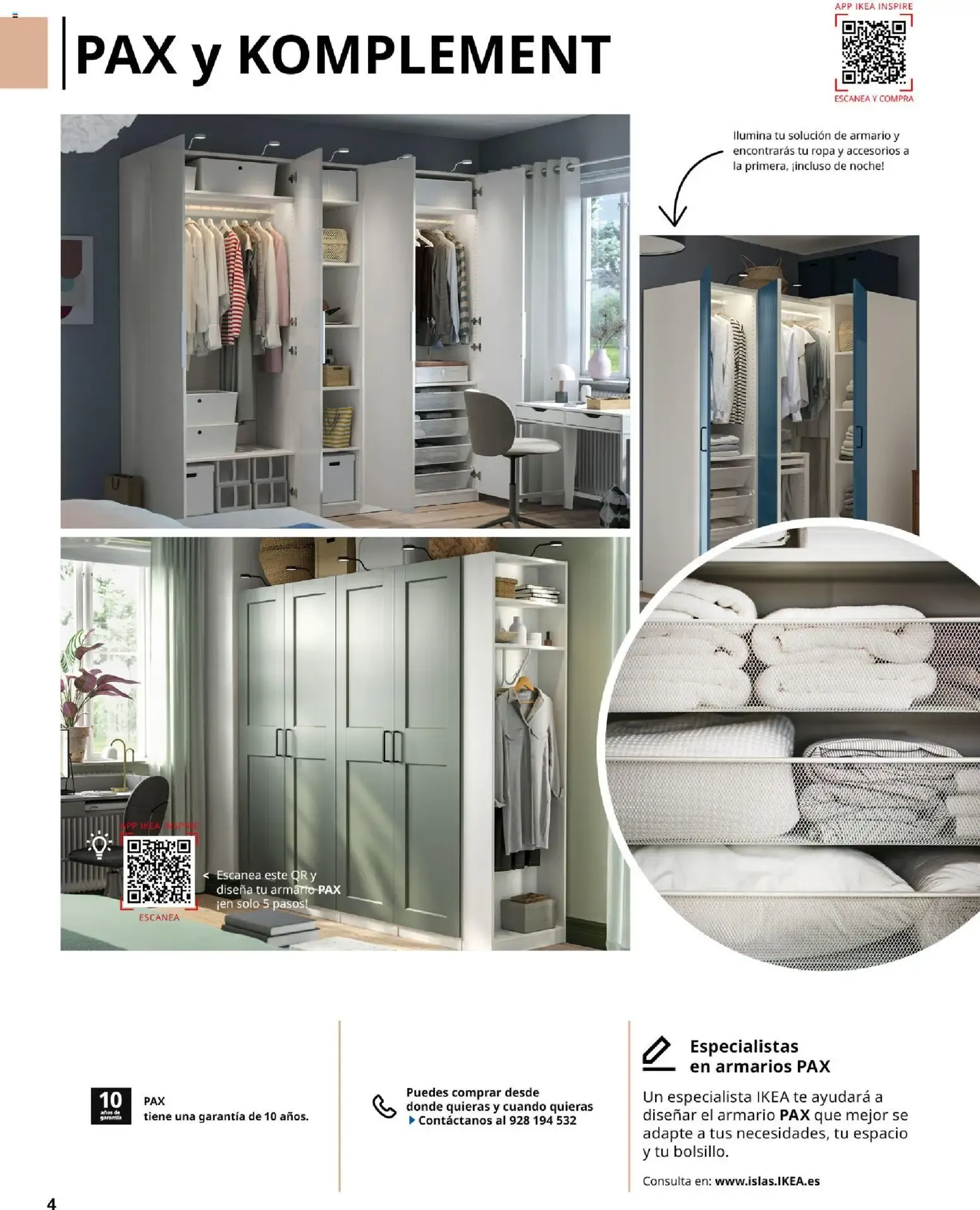 Catálogo de Guía de compra PAX y KOMPLEMENT - Sistema de armarios IKEA 1 de septiembre al 31 de enero 2027 - Página 4