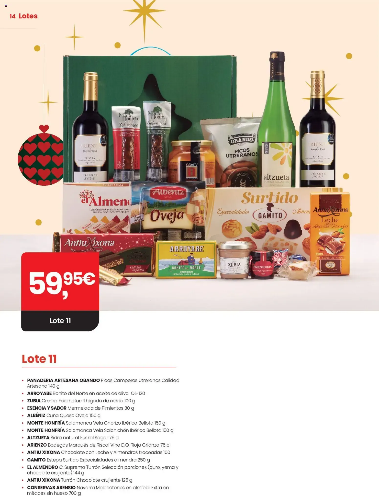 Catálogo de Eroski Navidad 2026 Lotes y Cestas 15 de octubre al 7 de enero 2027 - Página 14