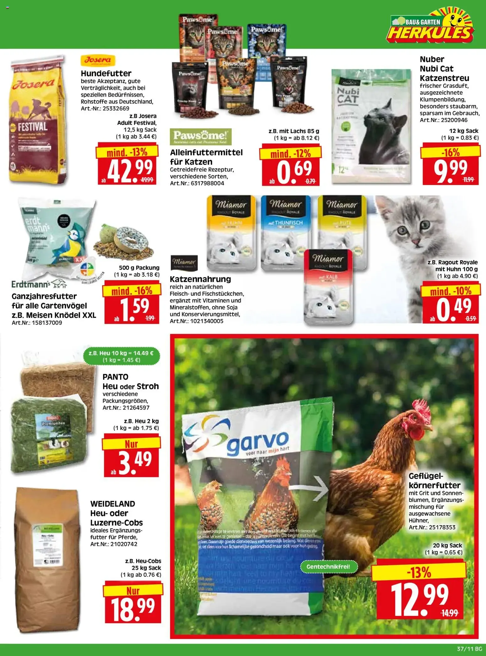 HERKULES Bau & Garten (ab 07.09.2026) zum Blättern von 7. September bis 12. September 2026 - Prospekt seite 11