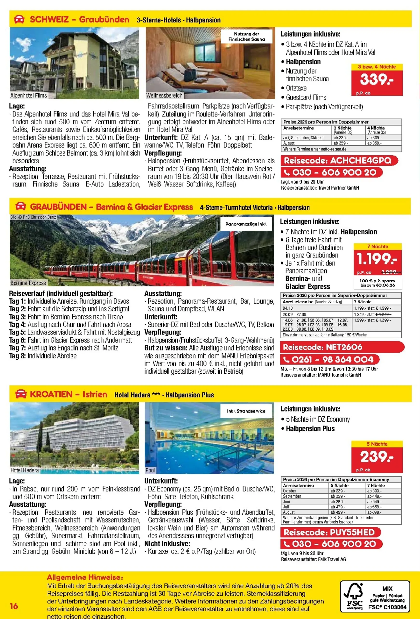 Netto Marken Discount - Reise-Angebote Prospekt – von Donnerstag 28.05.2026 bis Dienstag 30.06.2026 von 28. Mai bis 30. Juni 2026 - Prospekt seite 16