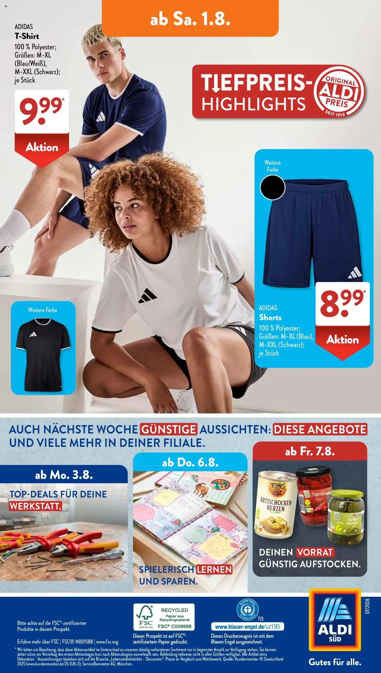 ALDI SÜD Tiefpreis-Highlight: Küchen-Hits & más von 27. Juli bis 1. August 2026 - Prospekt seite 17
