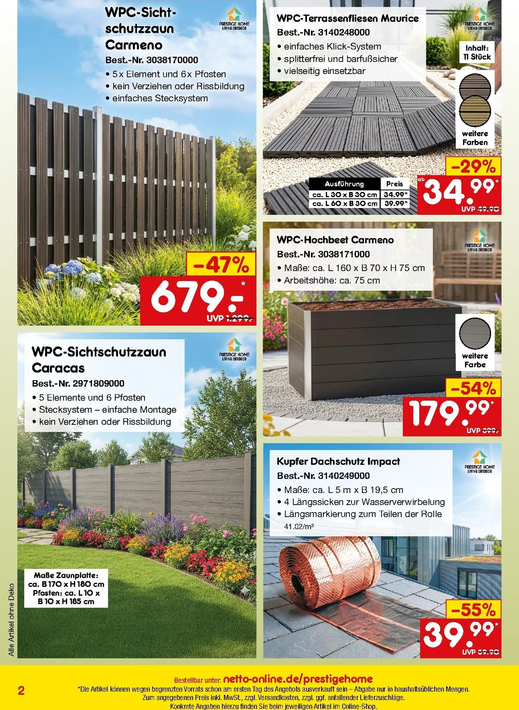 Netto Marken Discount - Online-Sonderangebote Sommerdeals Prospekt – von Mittwoch 01.07.2026 bis Freitag 31.07.2026 von 1. Juli bis 31. Juli 2026 - Prospekt seite 2