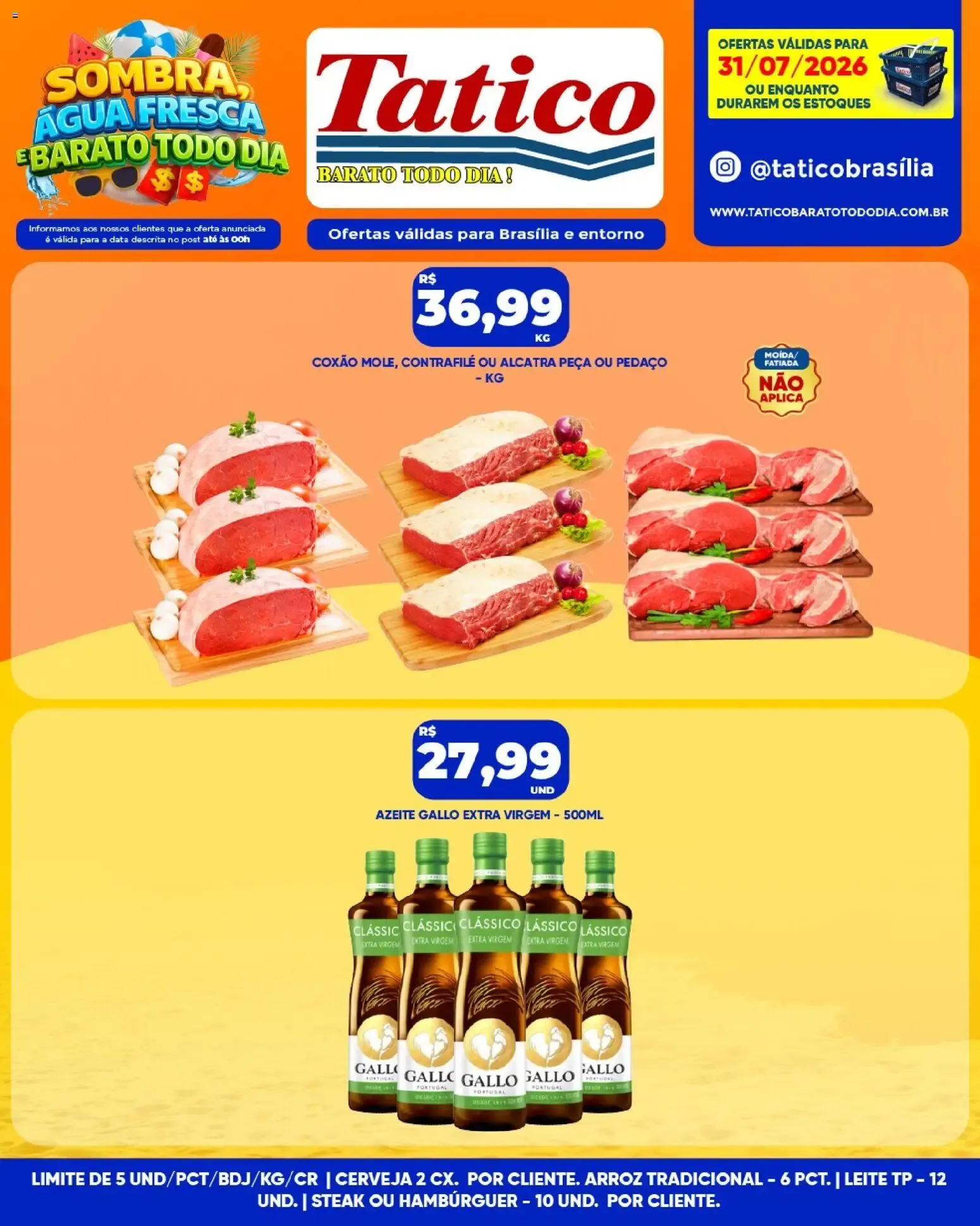 Encarte de Tatico ofertas Fim de Semana de 01/08/2026 | Promoções Online 1 de agosto até 2 de agosto 2026 - Pagina 42