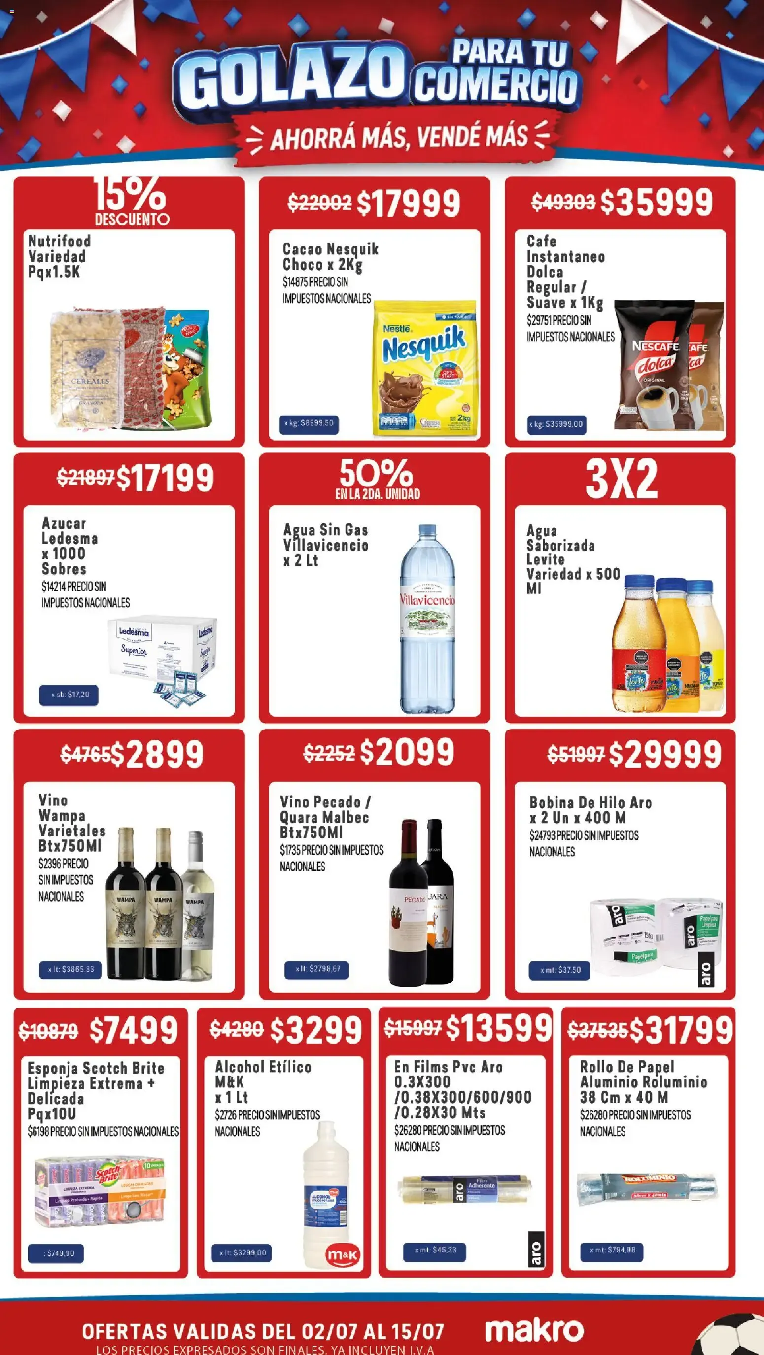 Ofertas de Makro Golazo para tu Comercio 2 de julio al 15 de julio 2026 - Página 4 del catálogo