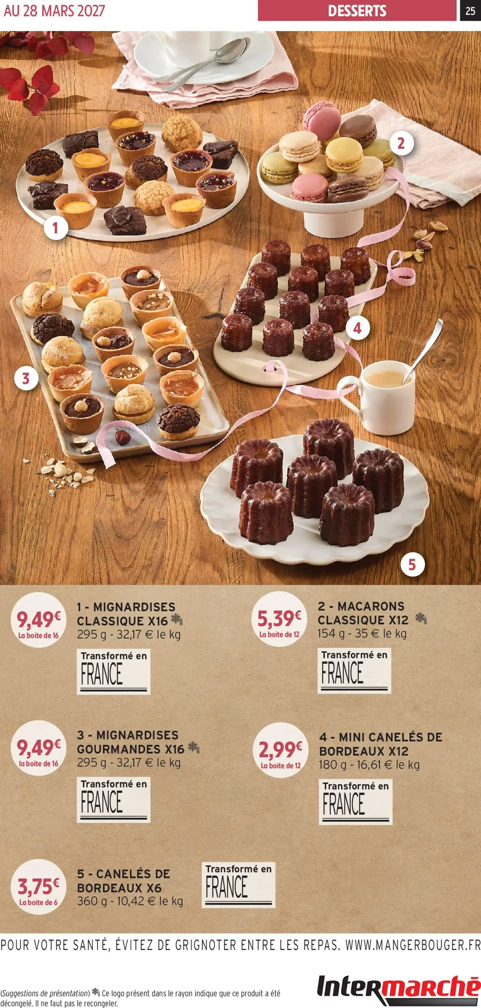 Intermarché - Les menus traiteur automne/hiver à partir du 06/10/2026 - promo en ligne du 6 octobre au 28 mars 2027 - Catalogue page 24