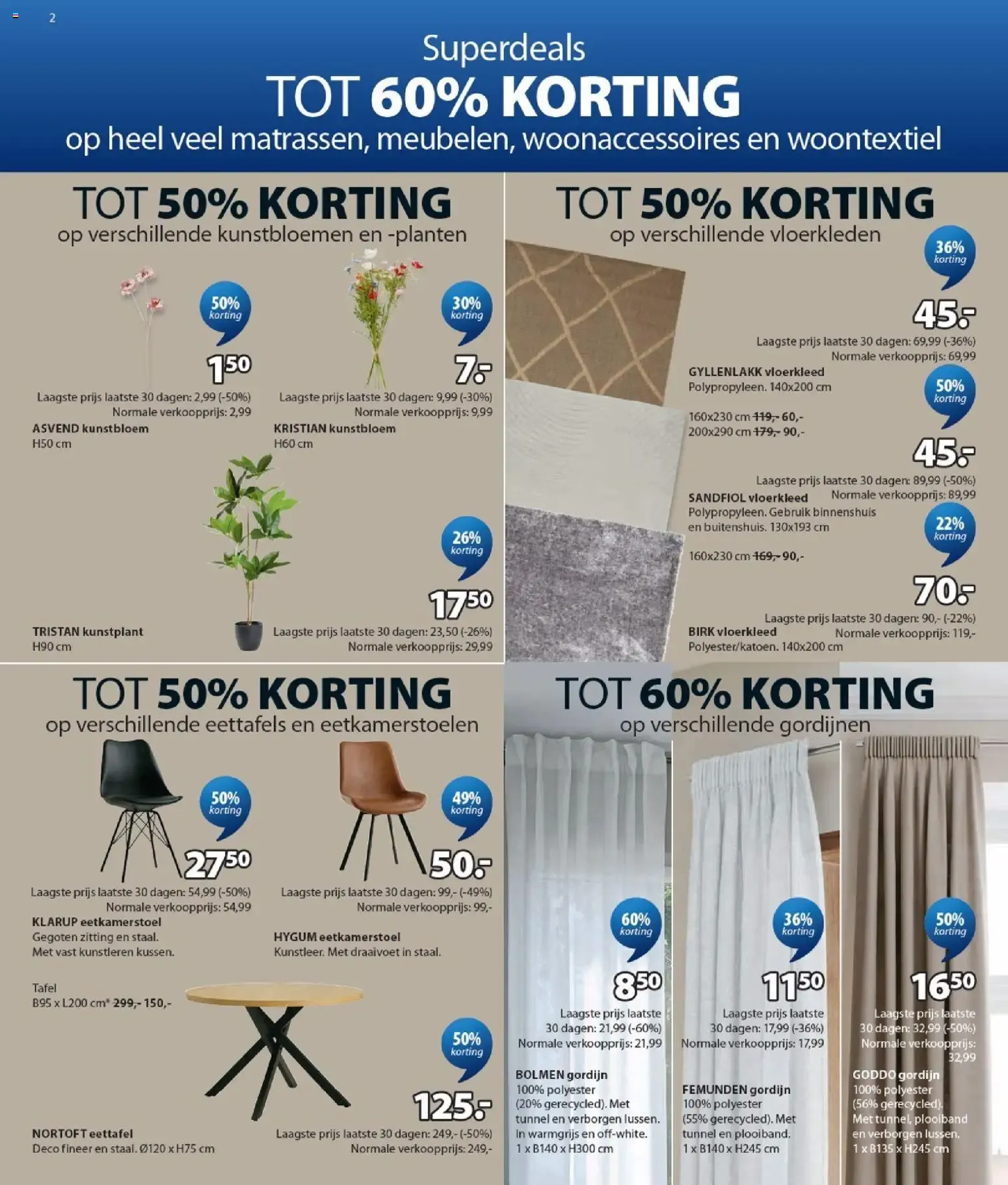 JYSK Geweldige aanbiedingen voor je huis van 25 augustus tot 23 september 2026 - Folder pagina 2