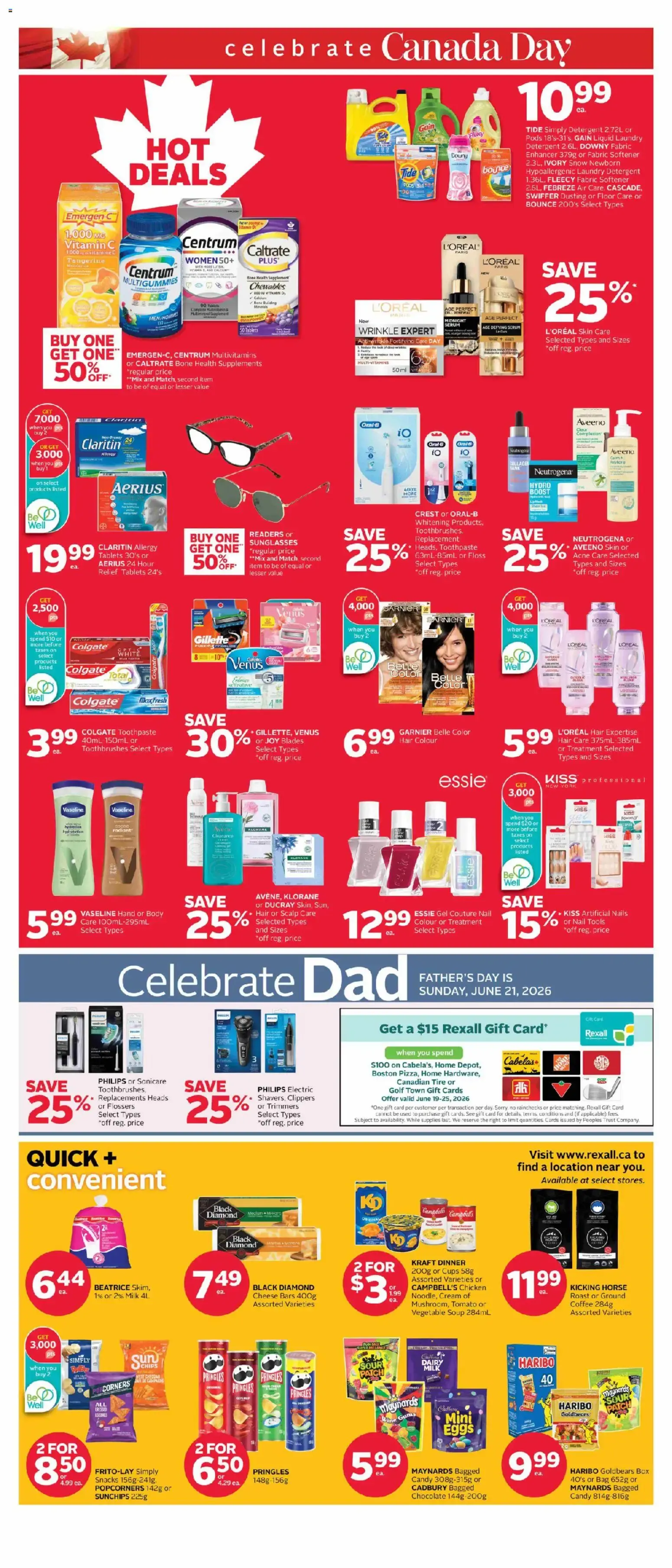 Rexall: Proudly Canadian Owned and Operated from June 19 to June 25 2026 - flyer page 4