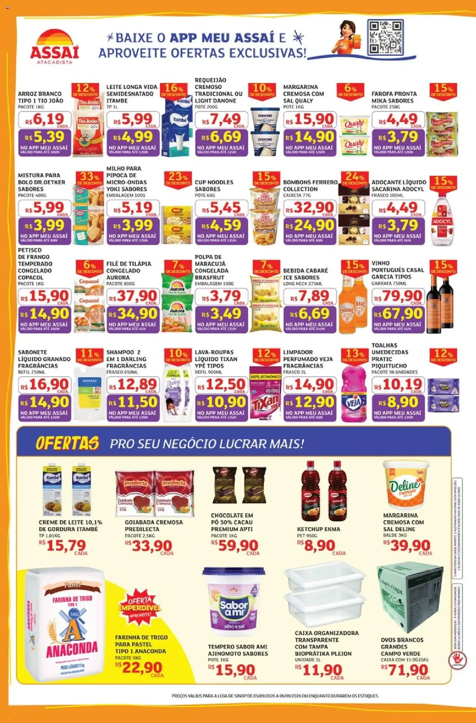 Encarte de Assaí Atacadista ofertas - MT de 05/09/2026 | Promoções Online 5 de setembro até 6 de setembro 2026 - Pagina 2