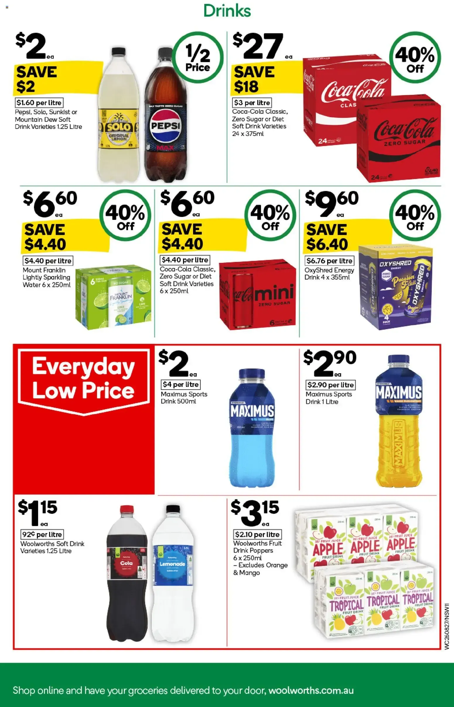 Woolworths catalogue valid from 26/08/2026 > Online Australia - Catalogue valid from 26 August to 1 September 2026 - page 11
