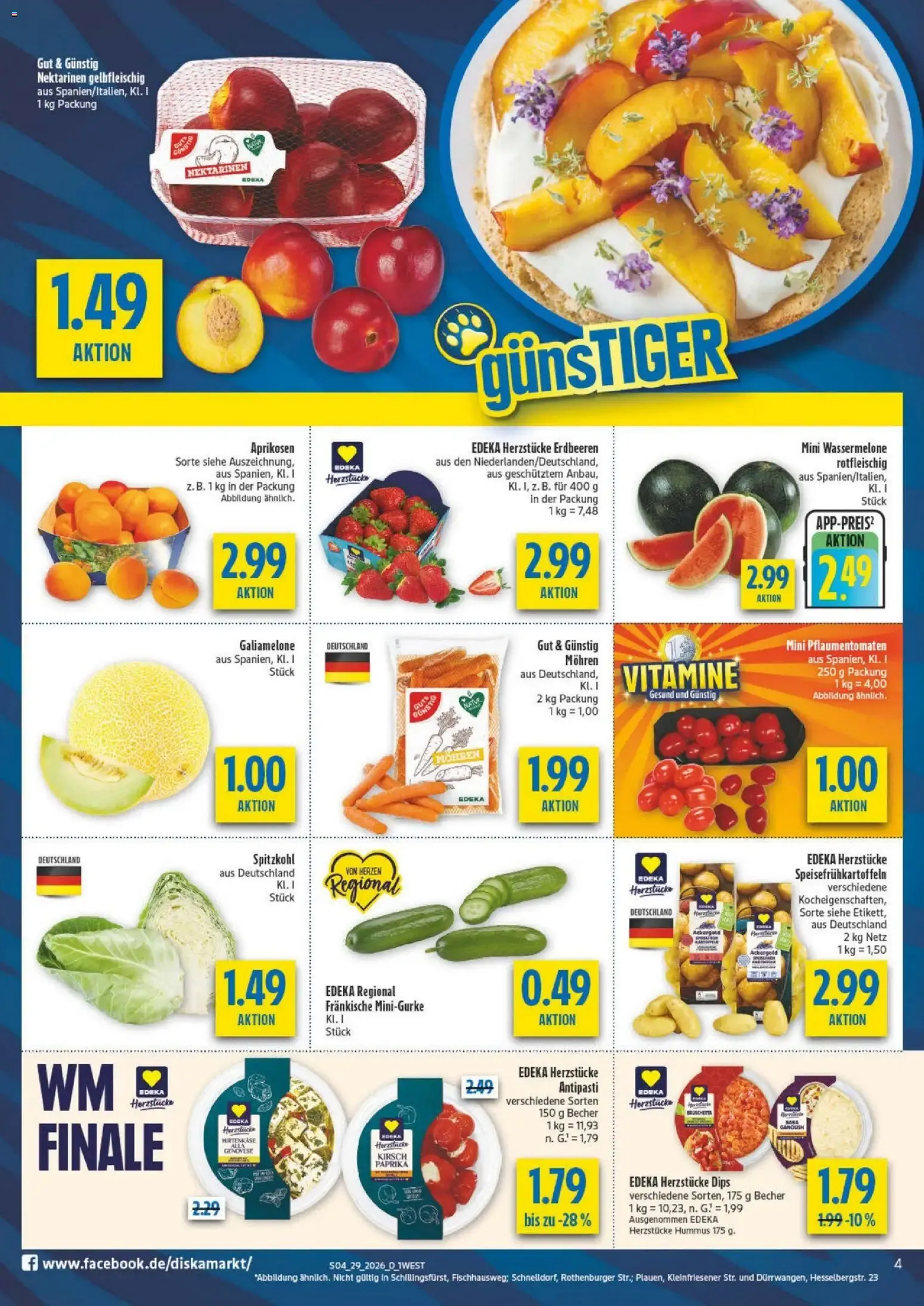 Diska - Diska Angebote Bayern KW28 (ab 13.07.2026) zum Blättern von 13. Juli bis 18. Juli 2026 - Prospekt seite 4