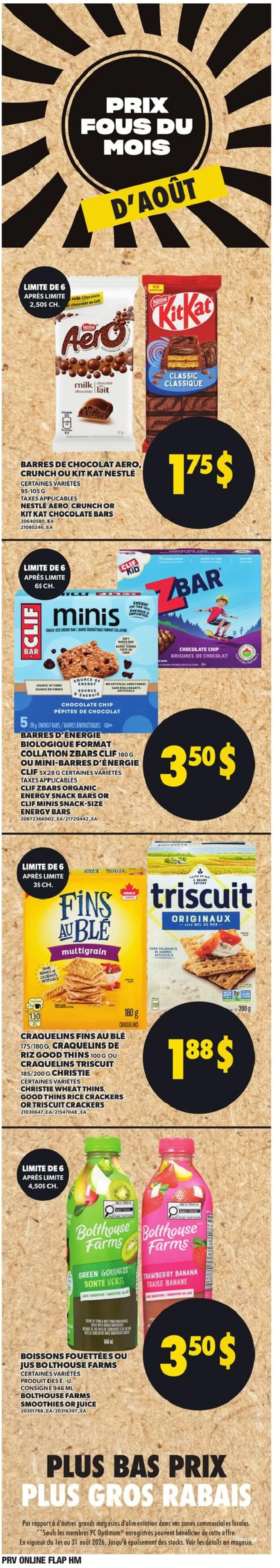 Provigo weekly flyer / circulaire from Aug 20, 2026 > weekly specials & deals from August 20 to August 26 2026 - flyer page 5