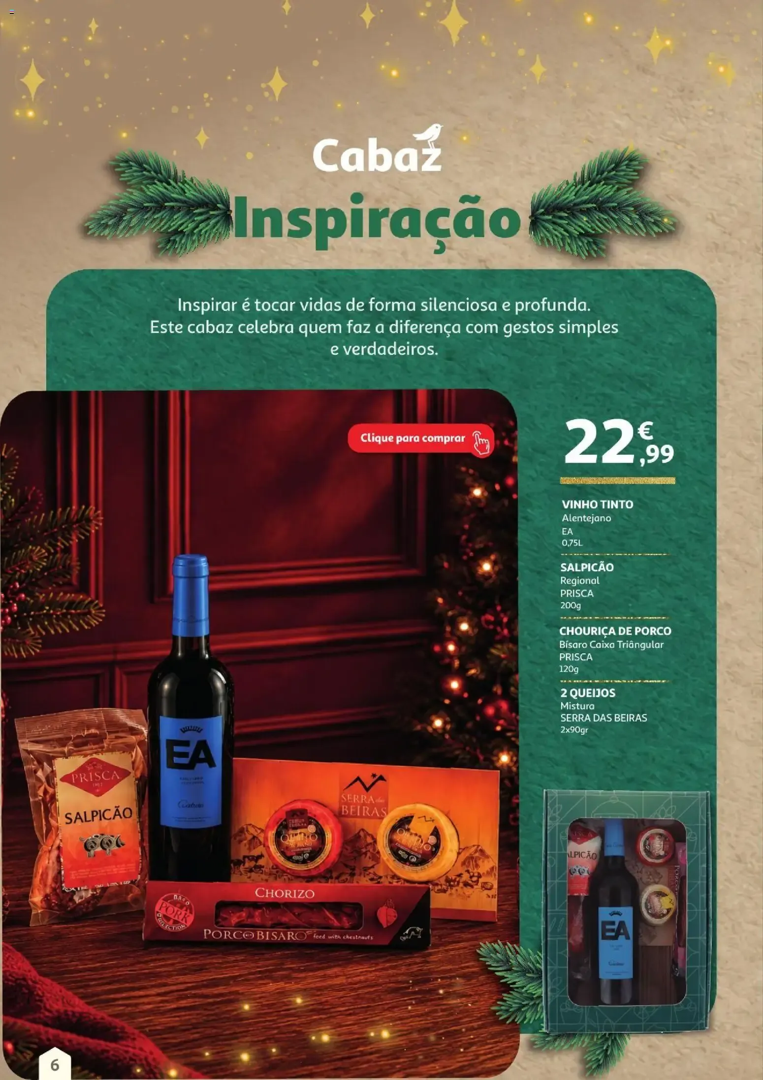 Folheto Auchan Cabazes de Natal 2026 » de 01/11/2026 - 31/12/2026 de 1 de novembro até 31 de dezembro 2026 - Pagina 6