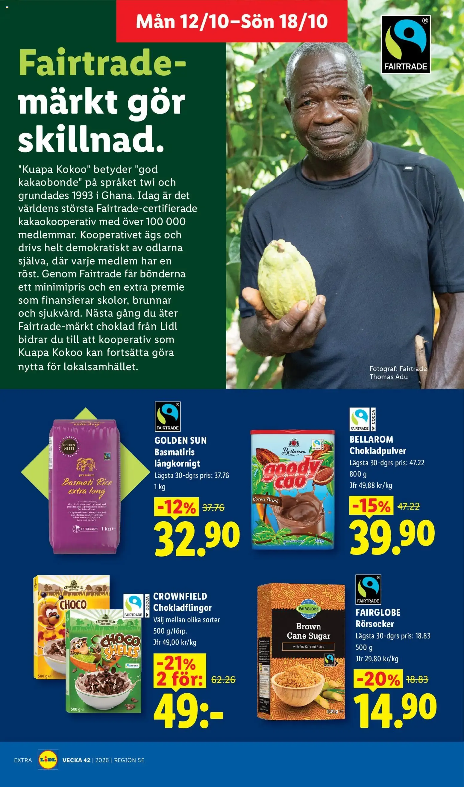 Leva Lidl. Det lönar sig. från 12 oktober till 18 oktober 2026 - Reklamblad sidor 16