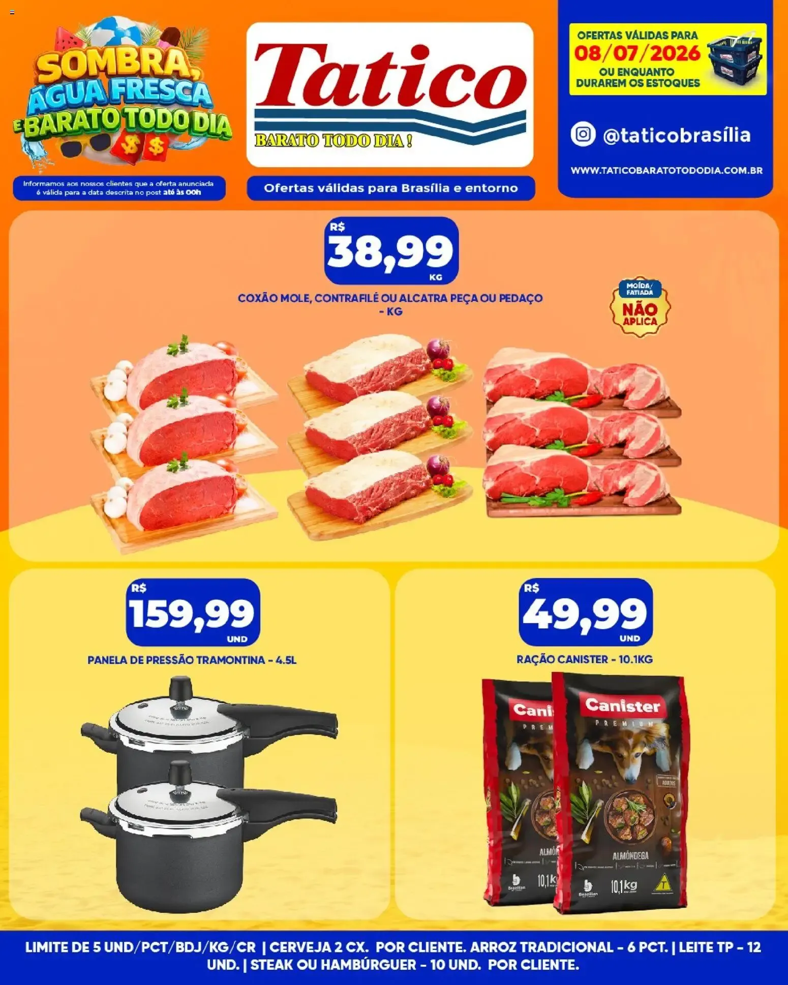 Encarte de Tatico ofertas do Dia de 09/07/2026 | Promoções Online 9 de julho até 9 de julho 2026 - Pagina 46