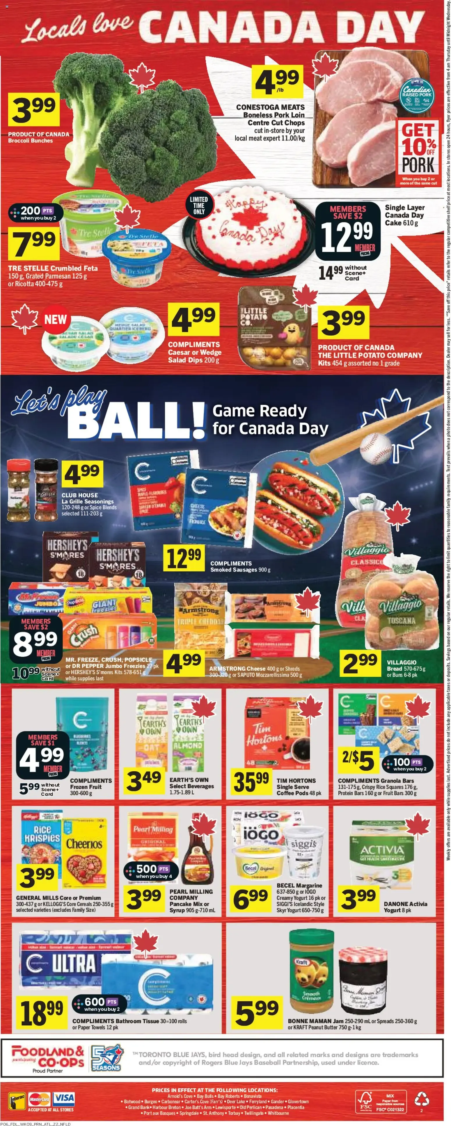 Foodland weekly flyer / circulaire from Jun 25, 2026 > weekly specials & deals from June 25 to July 1 2026 - flyer page 2
