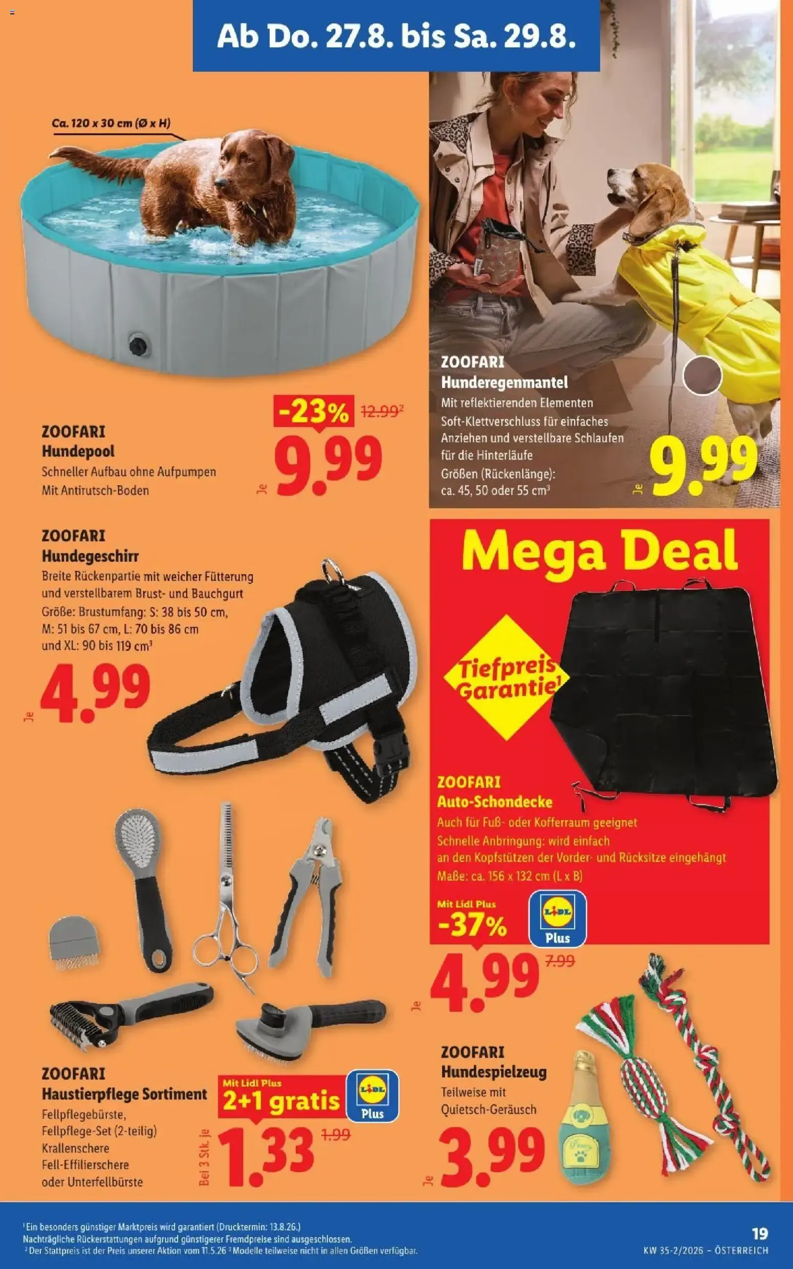 Lidl - Flugblatt ab 27.08.2026 - Angebote ab donnerstag von 27. August bis 29. August 2026 - Flugblätt seite  23