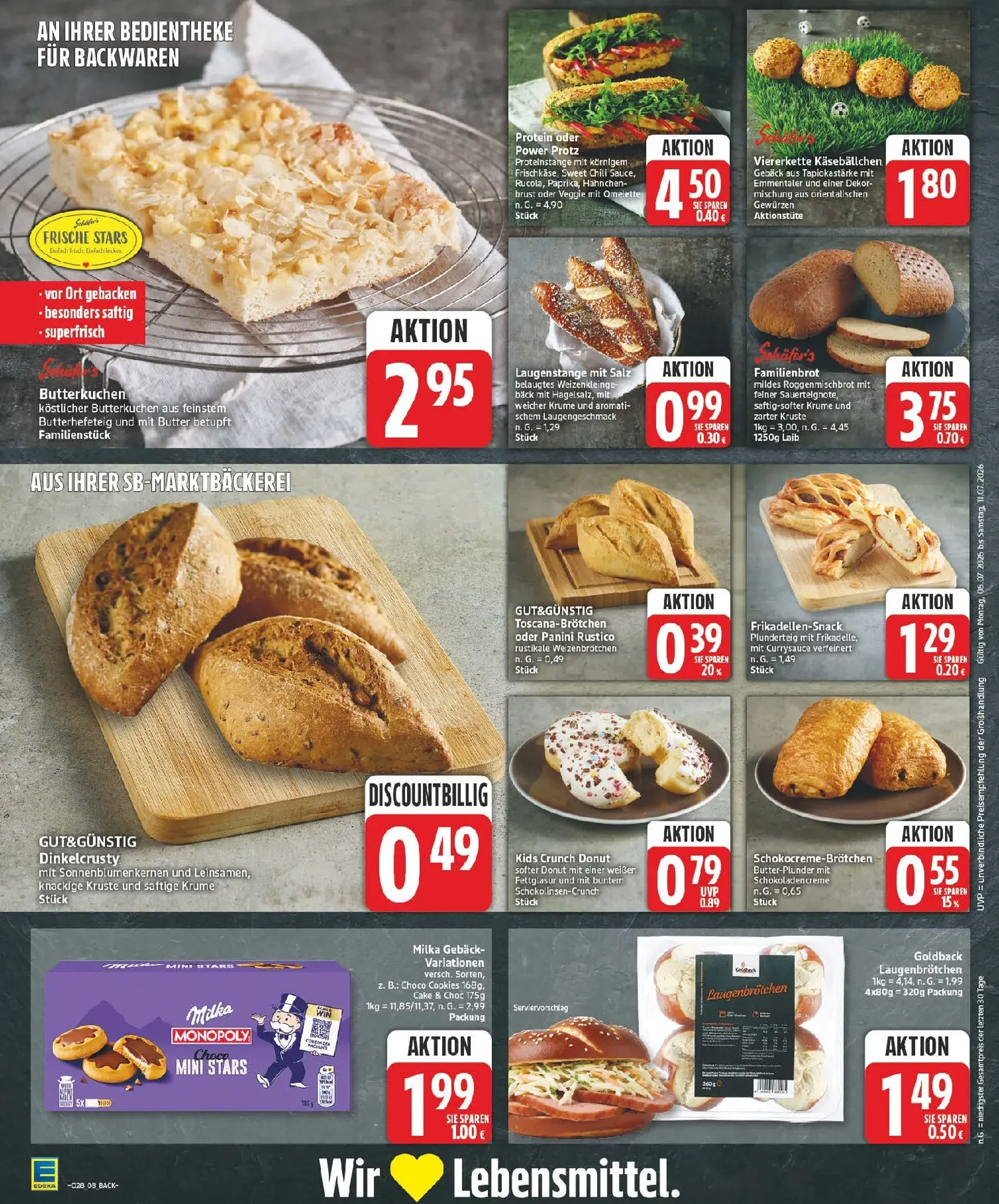 Edeka Prospekt – von Montag 06.07.2026 bis Samstag 11.07.2026 von 6. Juli bis 11. Juli 2026 - Prospekt seite 8