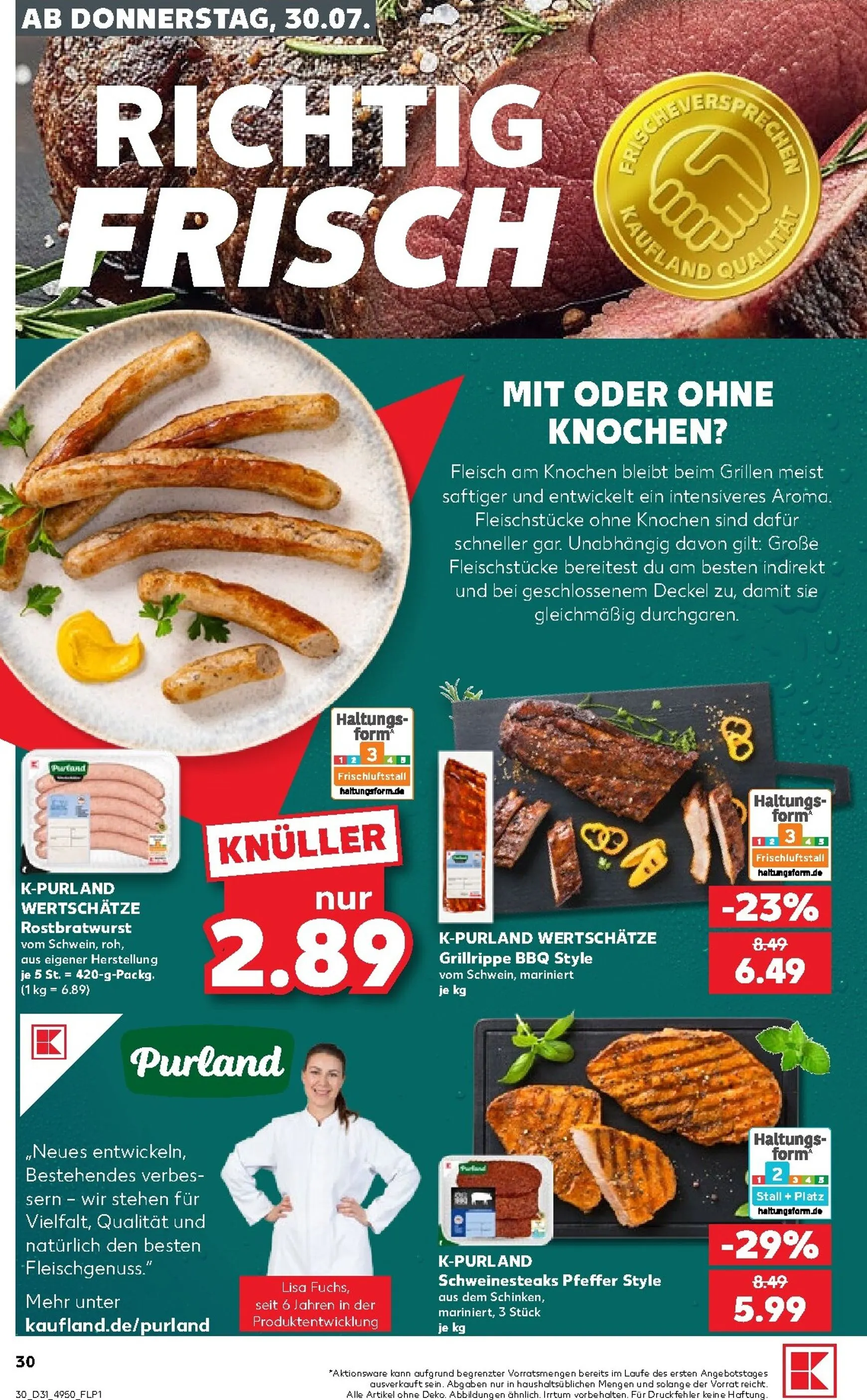 Neuer Kaufland Prospekt – von Donnerstag 30.07.2026 bis Mittwoch 05.08.2026 von 30. Juli bis 5. August 2026 - Prospekt seite 31