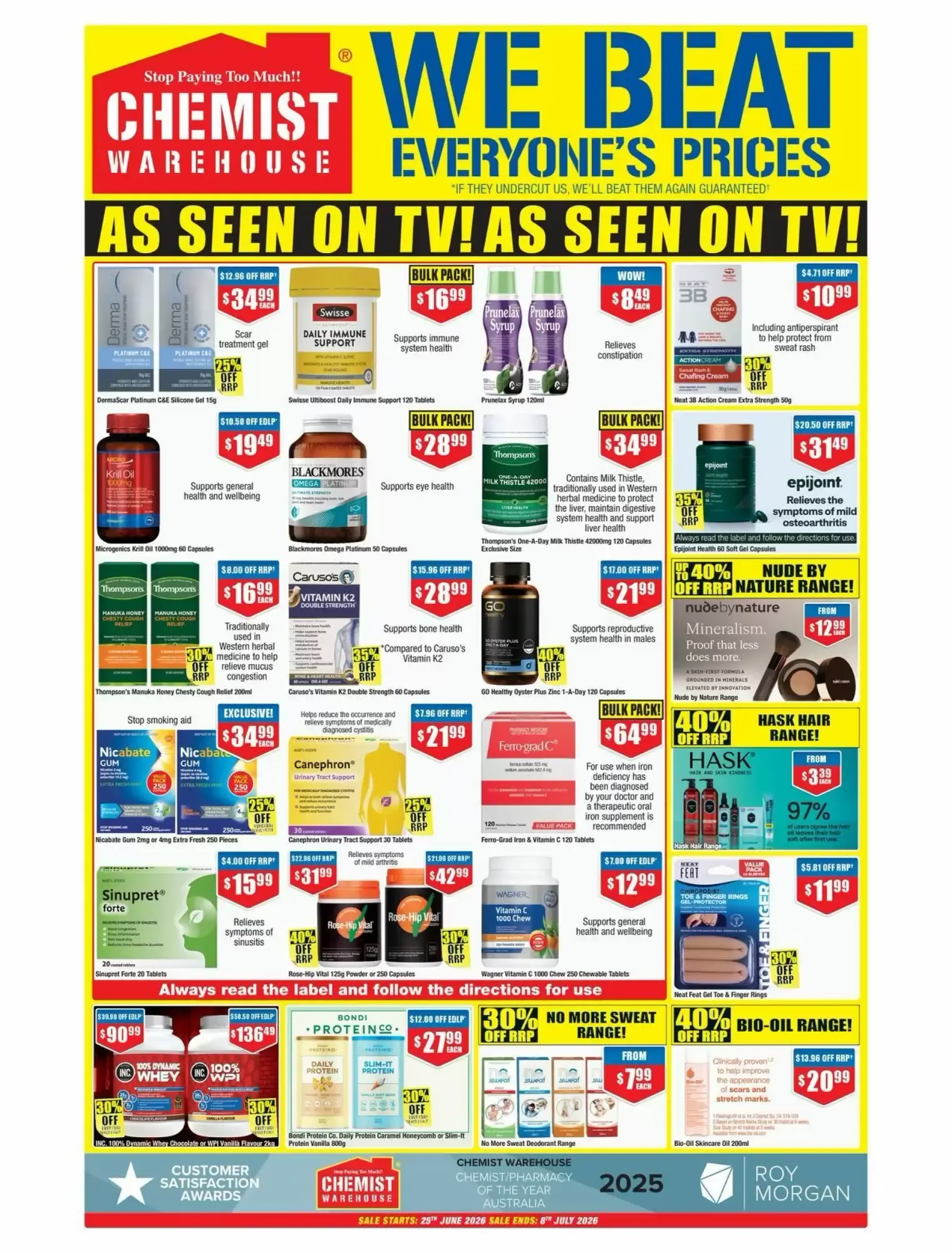 Chemist Warehouse EOFY BLITZ - Catalogue valid from 25 June to 8 July 2026 - page 3