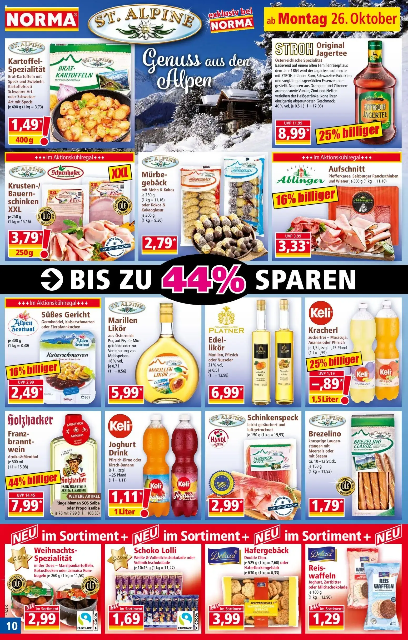 Norma Prospekt (ab 26.10.2026) zum blättern » Angebote von 26. Oktober bis 31. Oktober 2026 - Prospekt seite 10