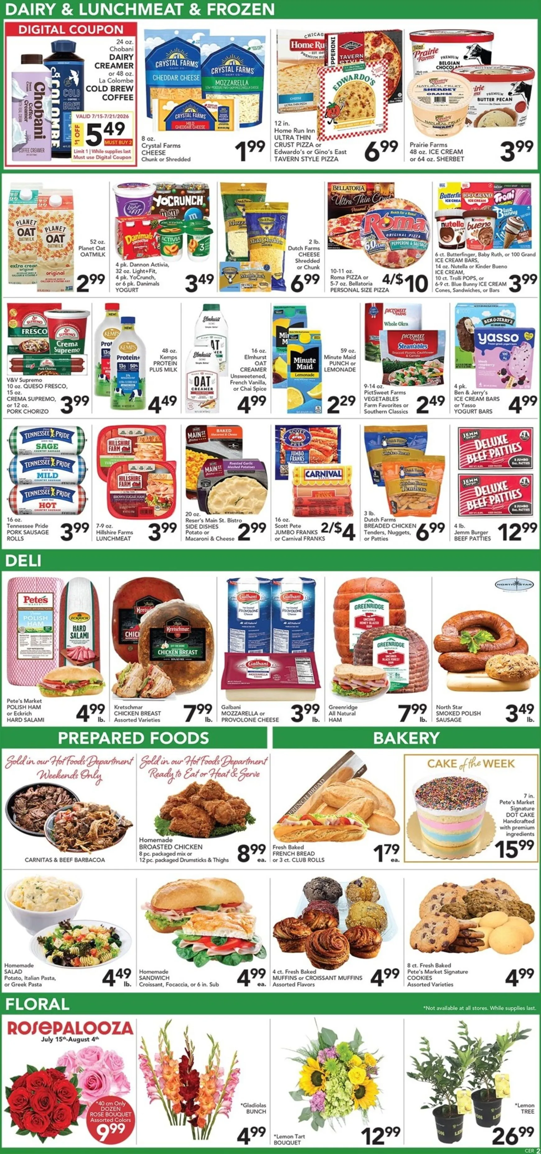 Weekly ad Current Pete's Fresh Market - Cermak & Rockwell leaflet valid from Wednesday 07/15/2026 to Tuesday 07/21/2026 from July 15 to July 21 2026 - Page 2