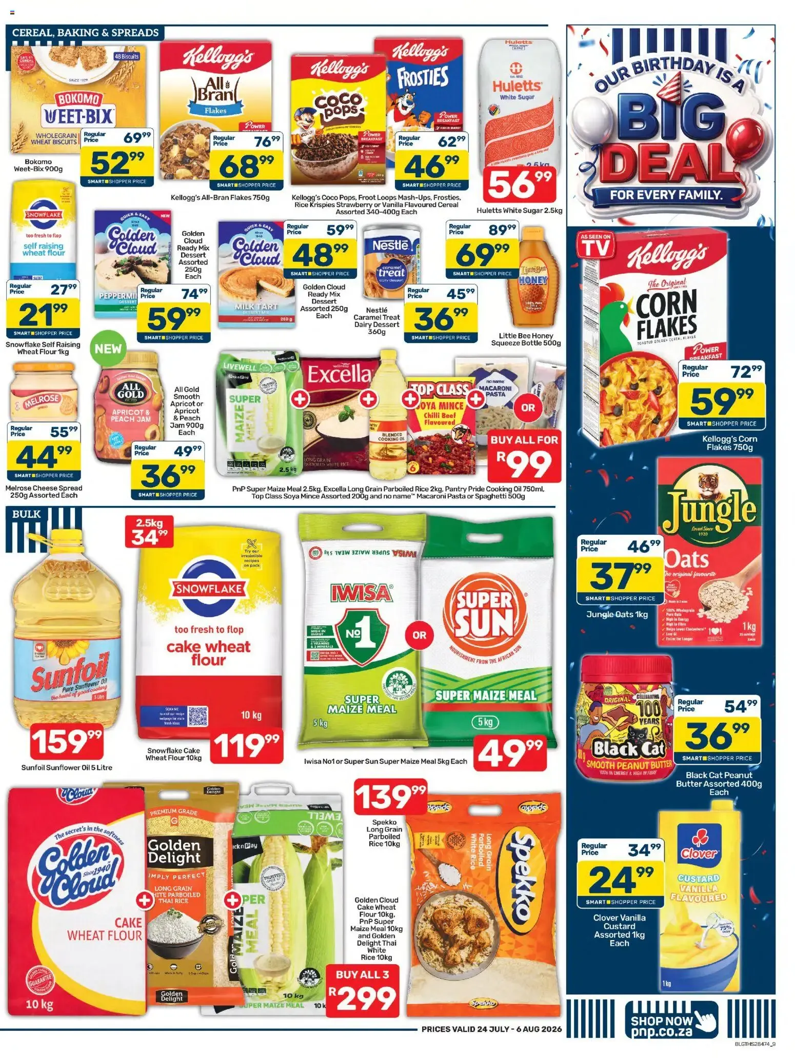 Pick n Pay Inland Provinces - Birthday Specials (24/07/2026 - 06/08/2026) Online from 24 July to 6 August 2026 - Catalogue Page 9