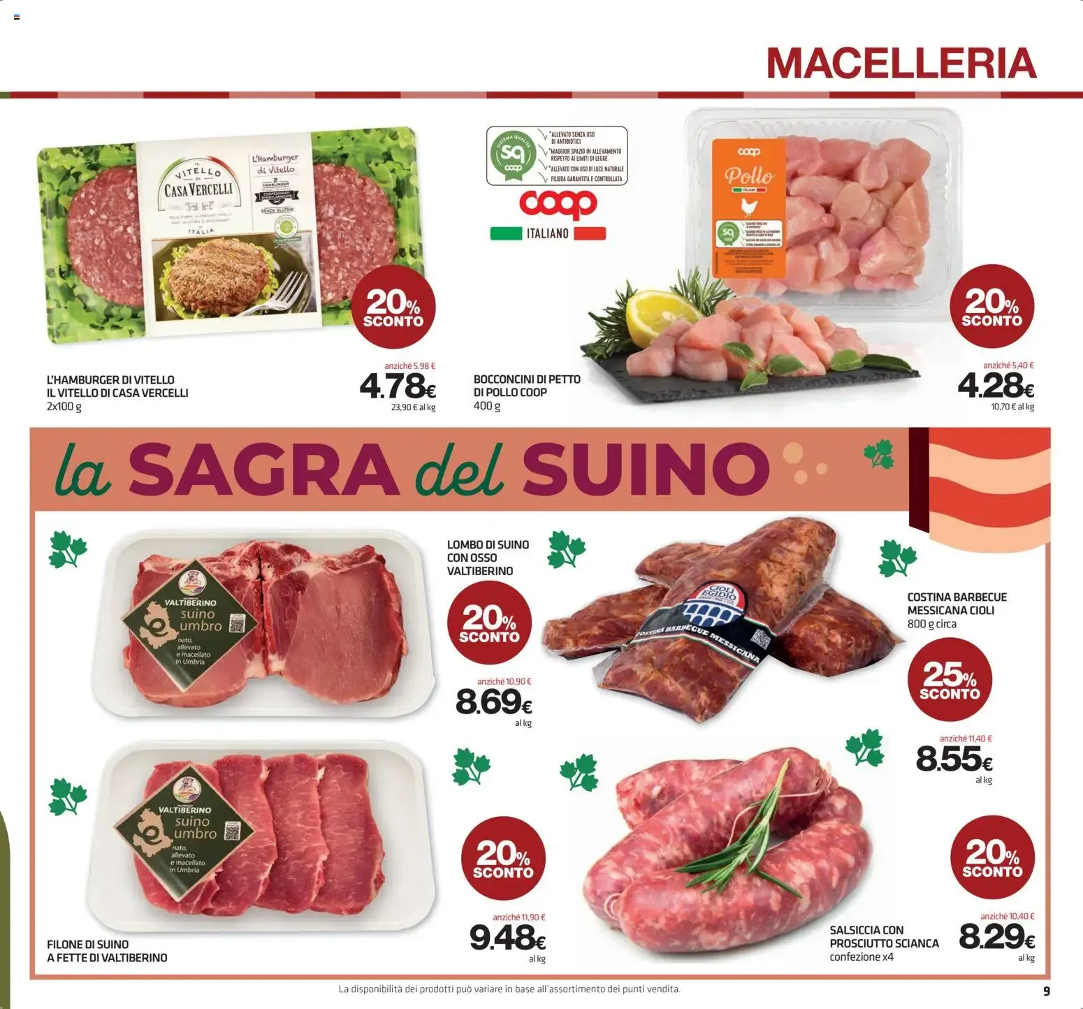 Superconti Supermercati - Grandes Descuentos da 18 giugno a 1 luglio di 2026 - Pagina del volantino 9