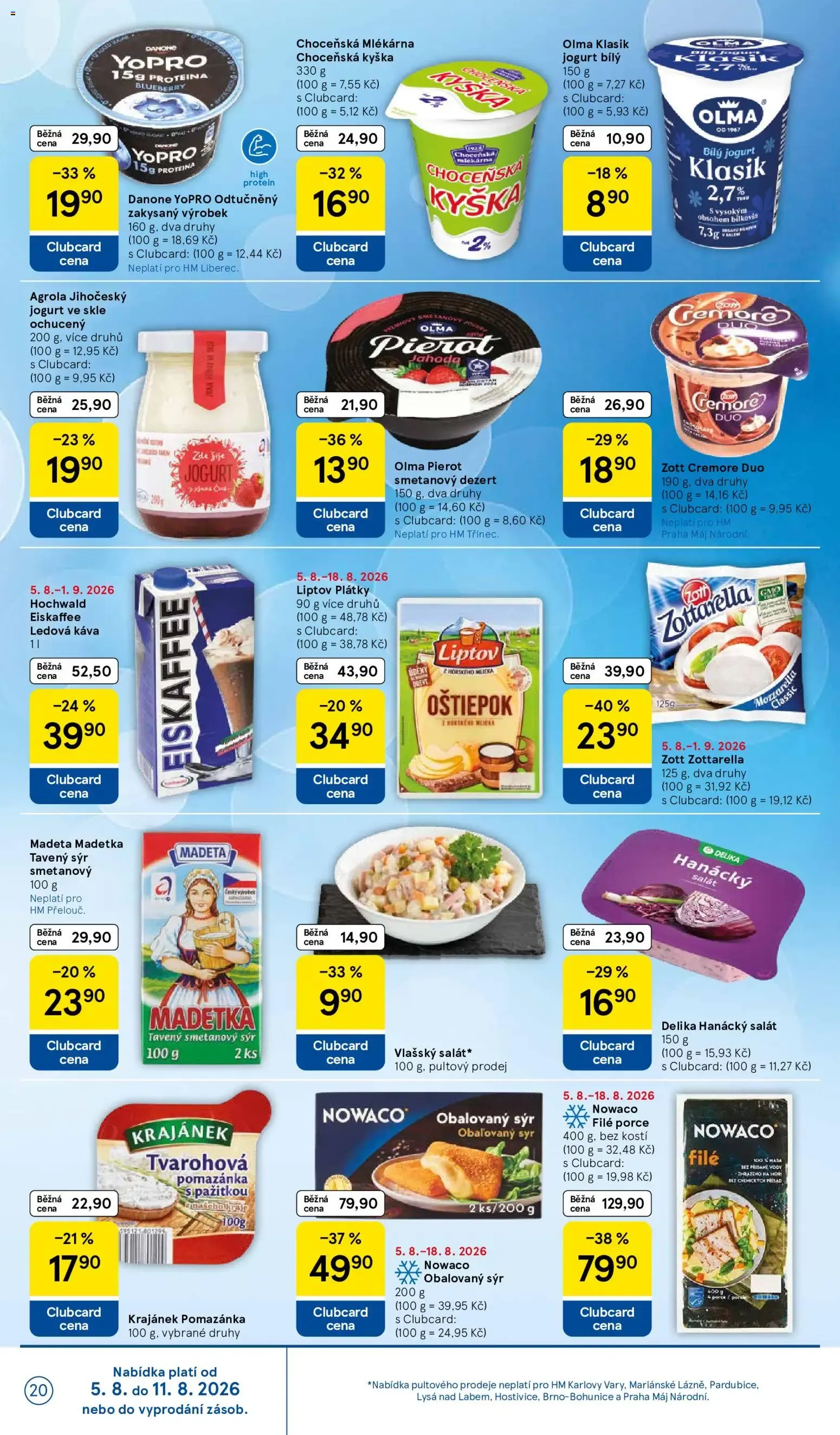 Tesco leták na tento + příští týden 05.08.2026 - 5. srpna 11. srpna 2026 - Page 20