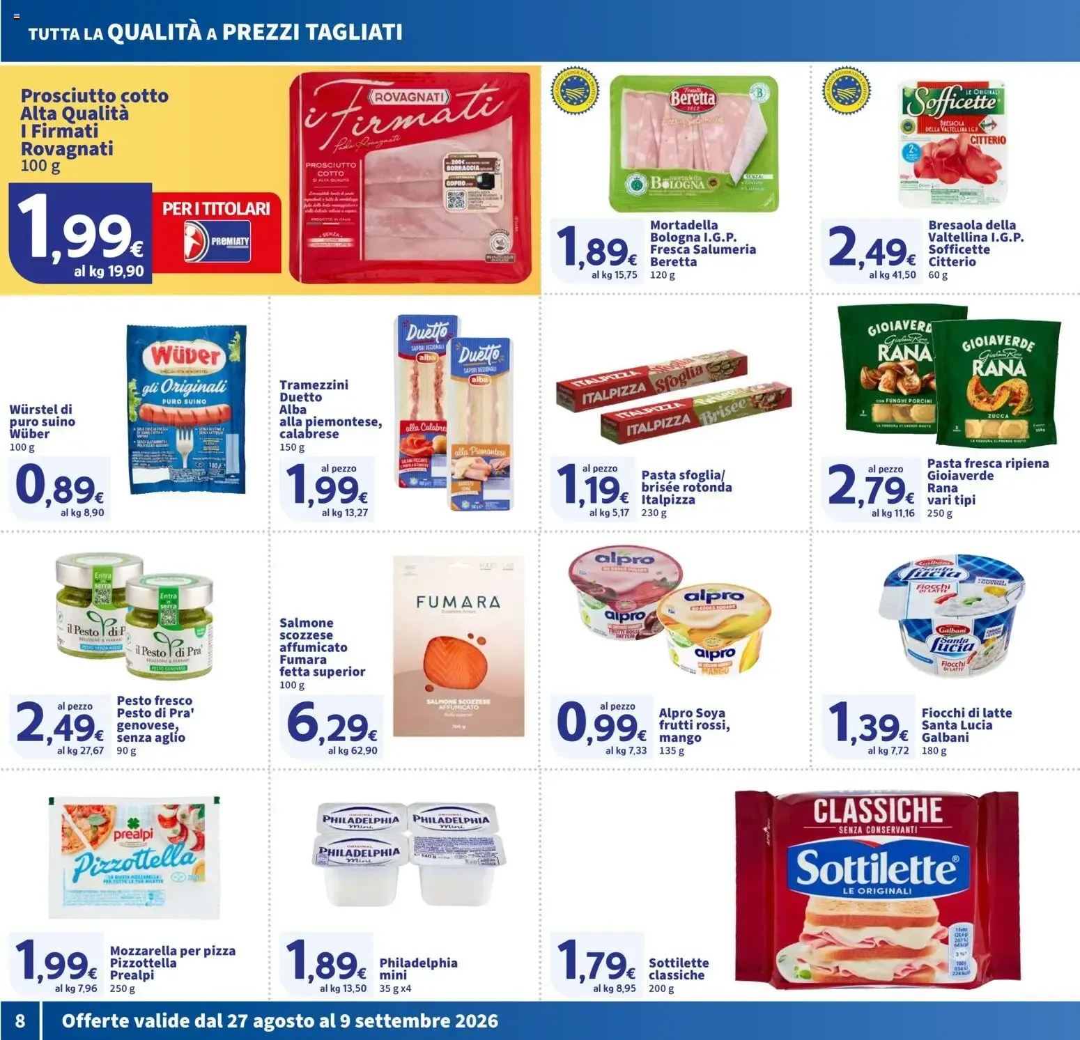 Nuovo SIGMA volantino Toscana dal 27/08/2026 > offerte anteprima 🛍️ da 27 agosto a 9 settembre di 2026 - Pagina del volantino 8