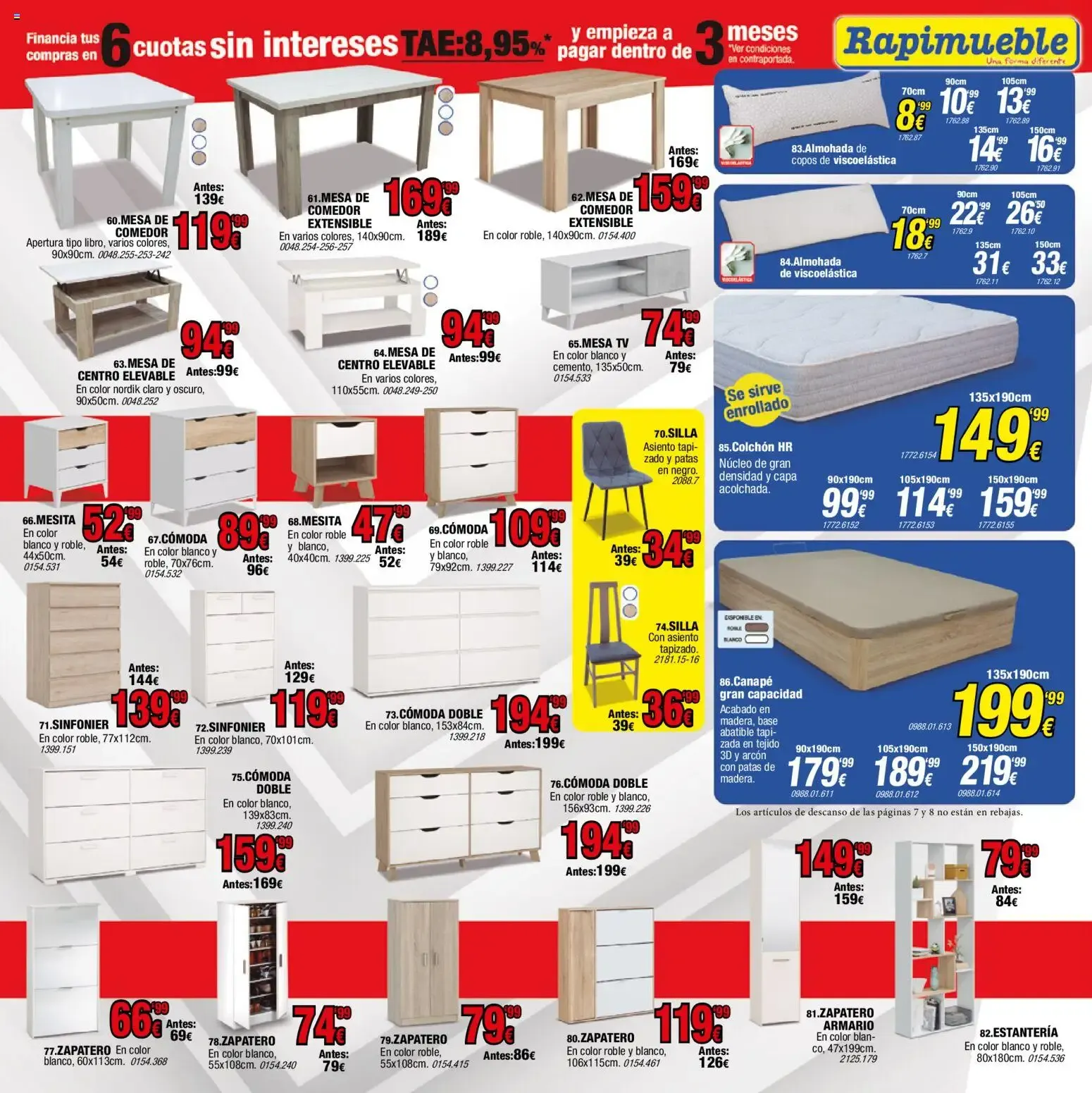 Catálogo de Rapimueble - ¡Esto sí son REBAJAS! 1 de julio al 31 de agosto 2026 - Página 7