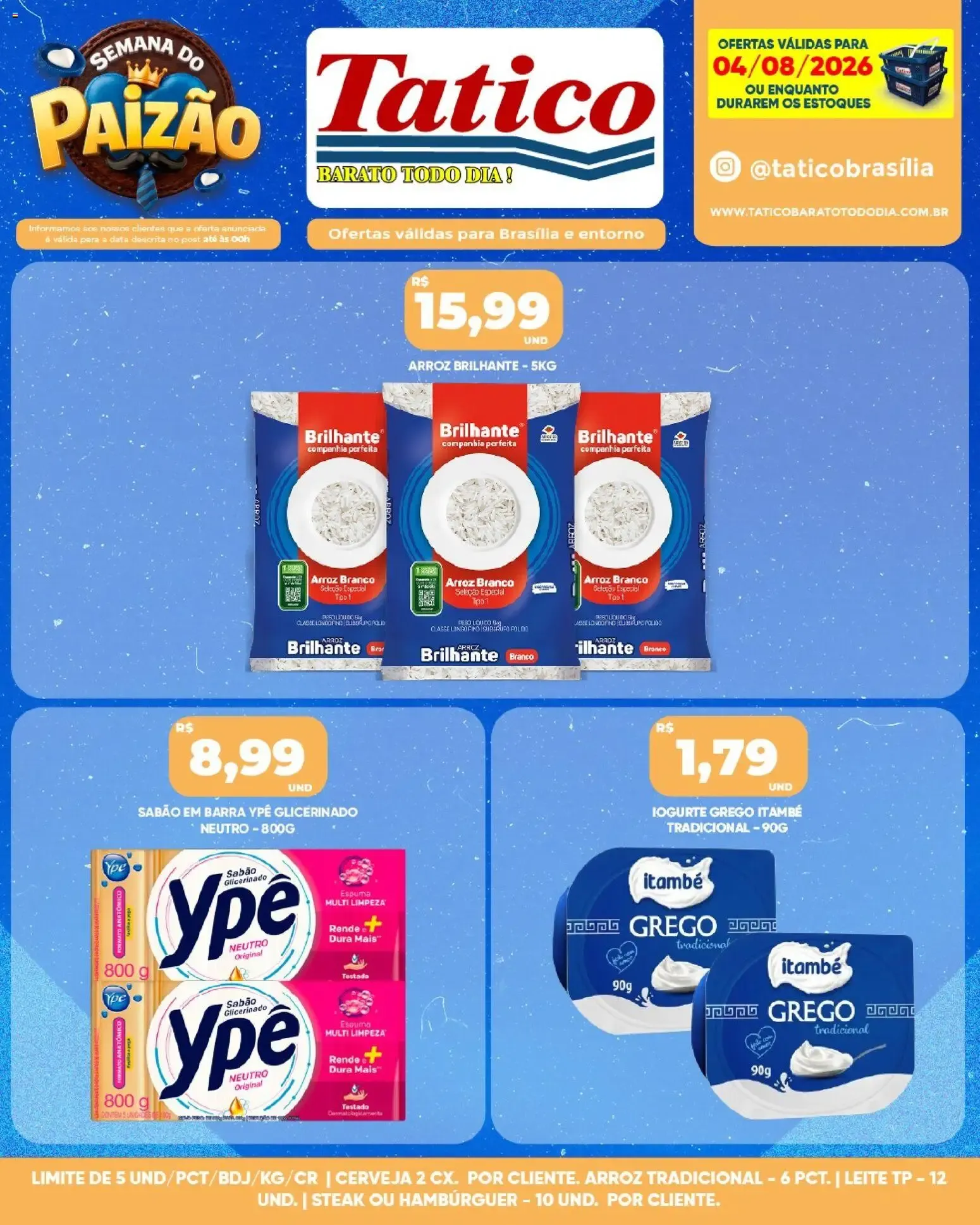 Encarte de Tatico ofertas do Dia de 05/08/2026 | Promoções Online 5 de agosto até 5 de agosto 2026 - Pagina 30