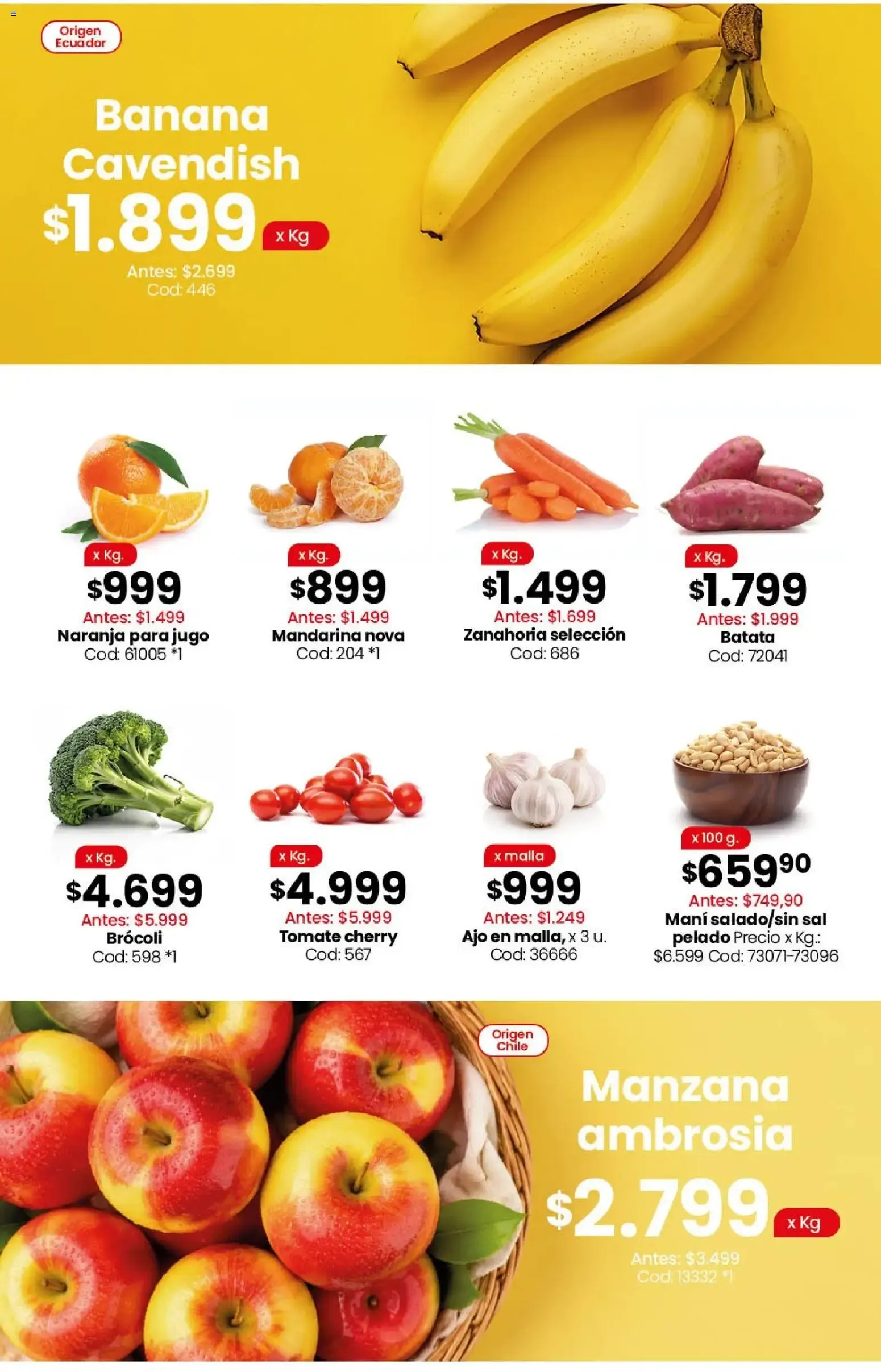 Ofertas de Coto - Carnes, verduras, pescadería, frescos y elaborados || del 22/06/2026 - 28/06/2026 || Descuentos 22 de junio al 28 de junio 2026 - Página 3 del catálogo