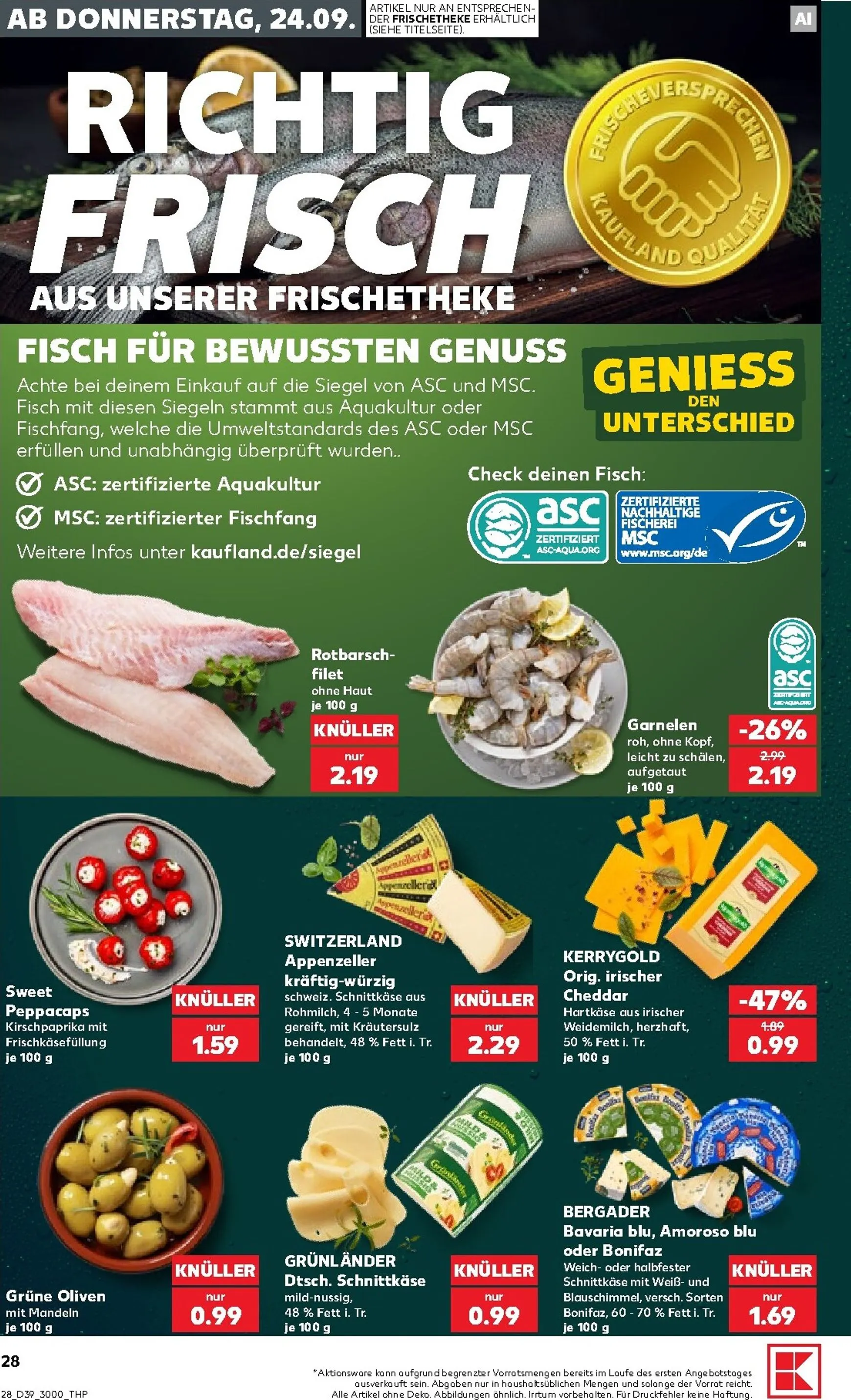 Kaufland Prospekt nächste Woche – von Donnerstag 24.09.2026 bis Mittwoch 30.09.2026 von 24. September bis 30. September 2026 - Prospekt seite 29